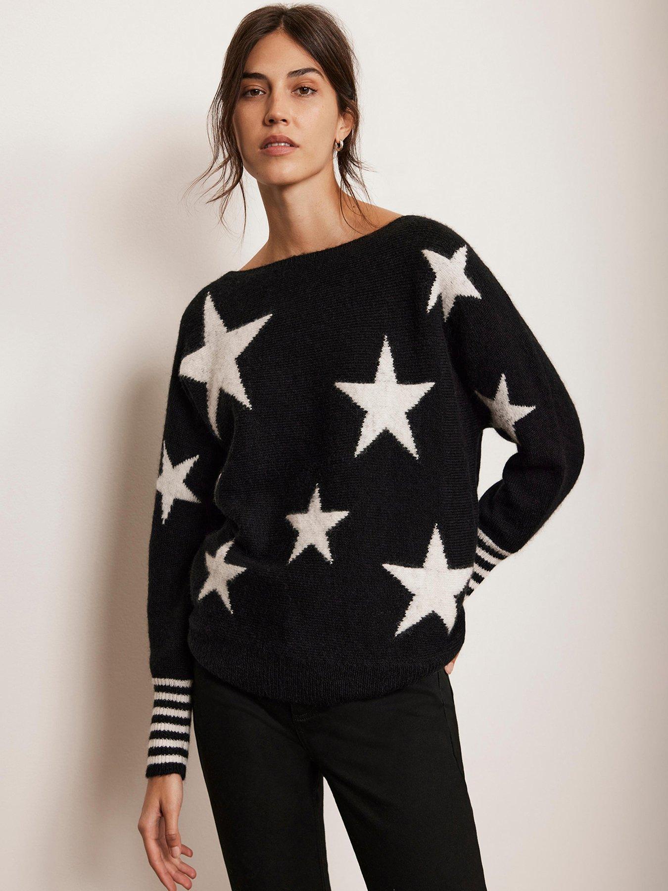 mint-velvet-black-star-motif-jumper