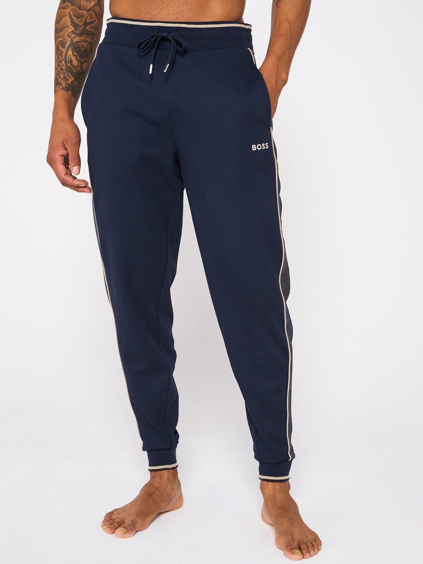 Image 1 of 4 of BOSS Tracksuit Loungewear Pants - Dark Blue
