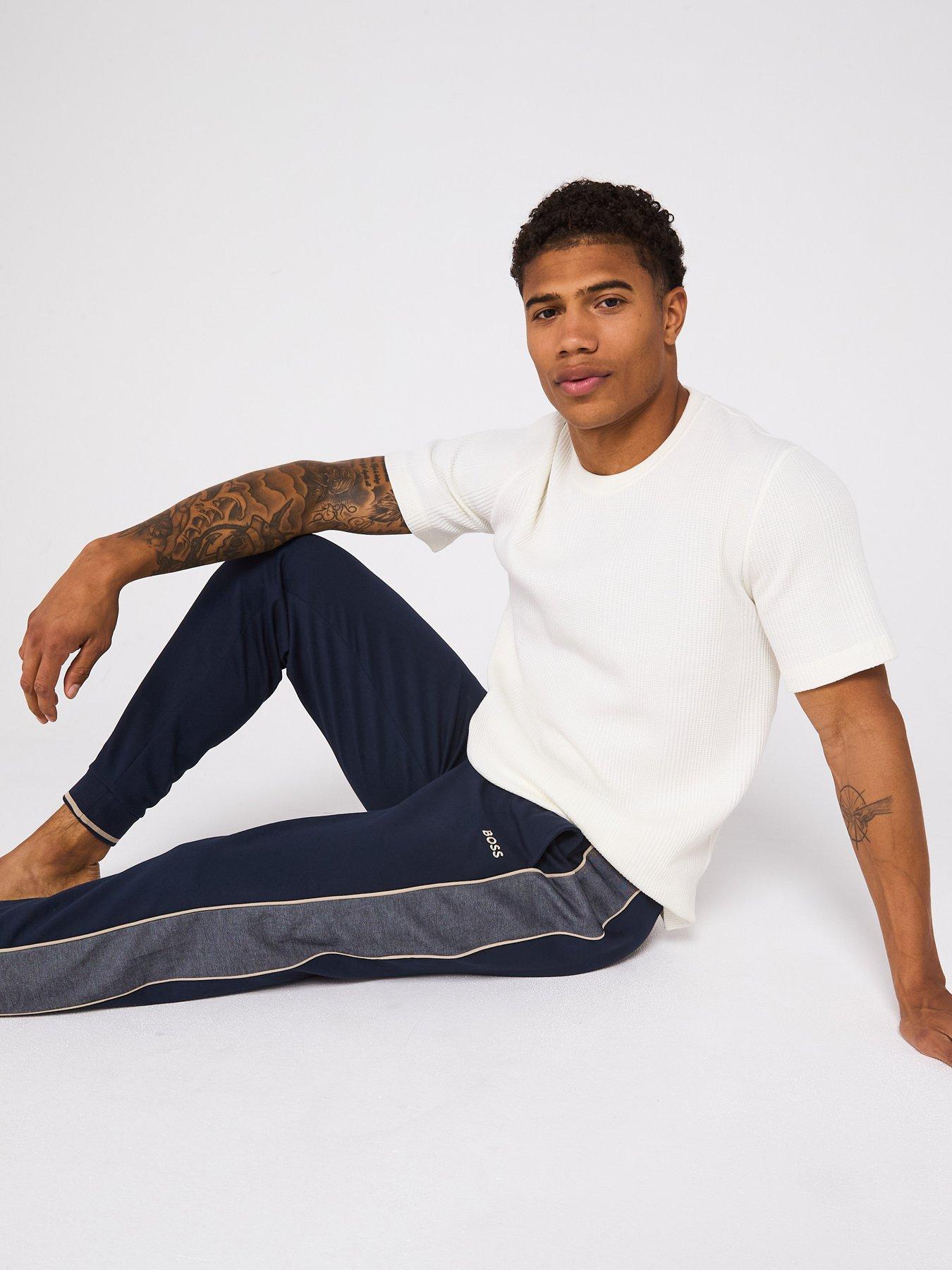Image 4 of 4 of BOSS Tracksuit Loungewear Pants - Dark Blue