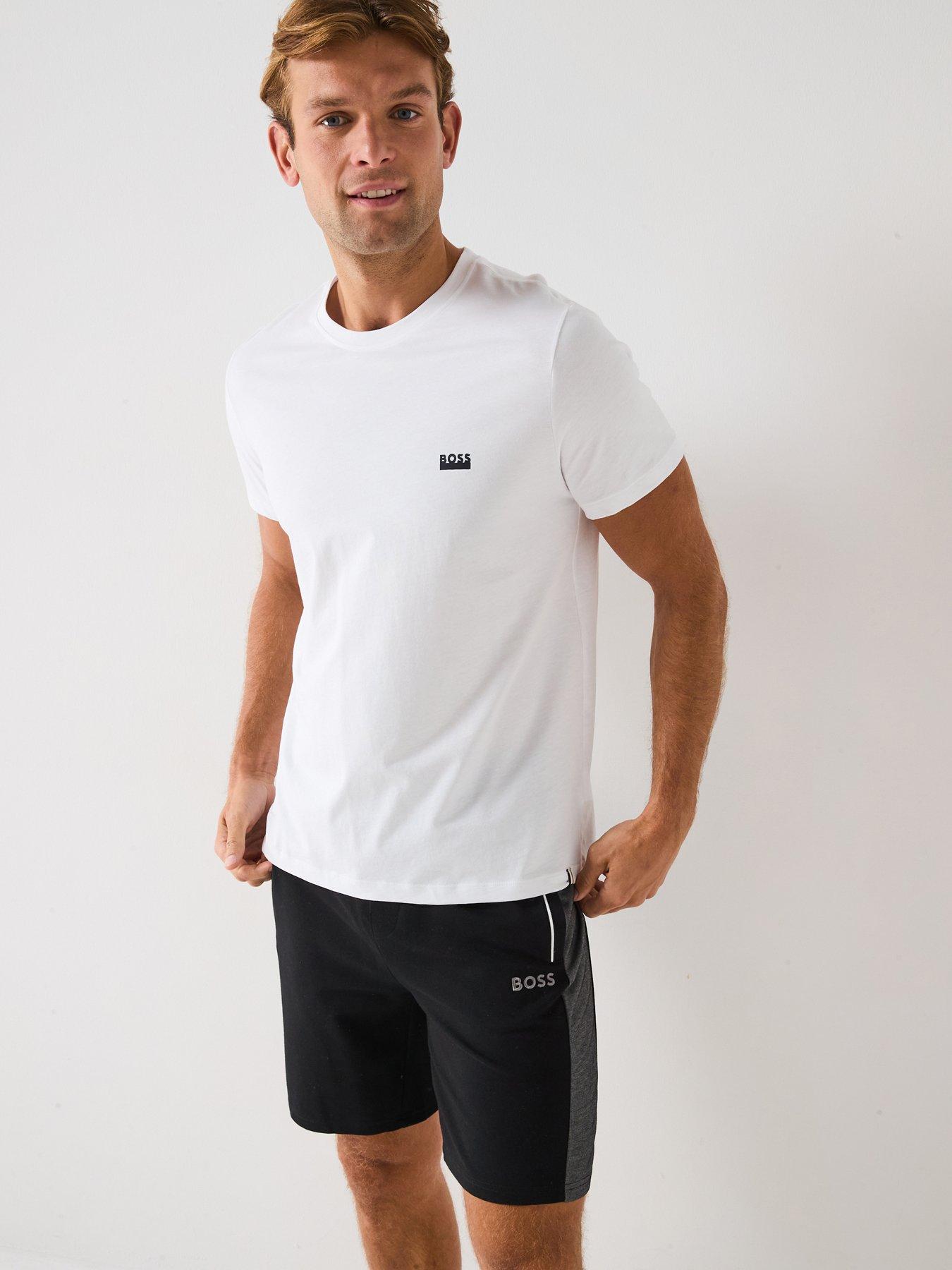 BOSS 365 Crew Neck Loungewear T-Shirt - White