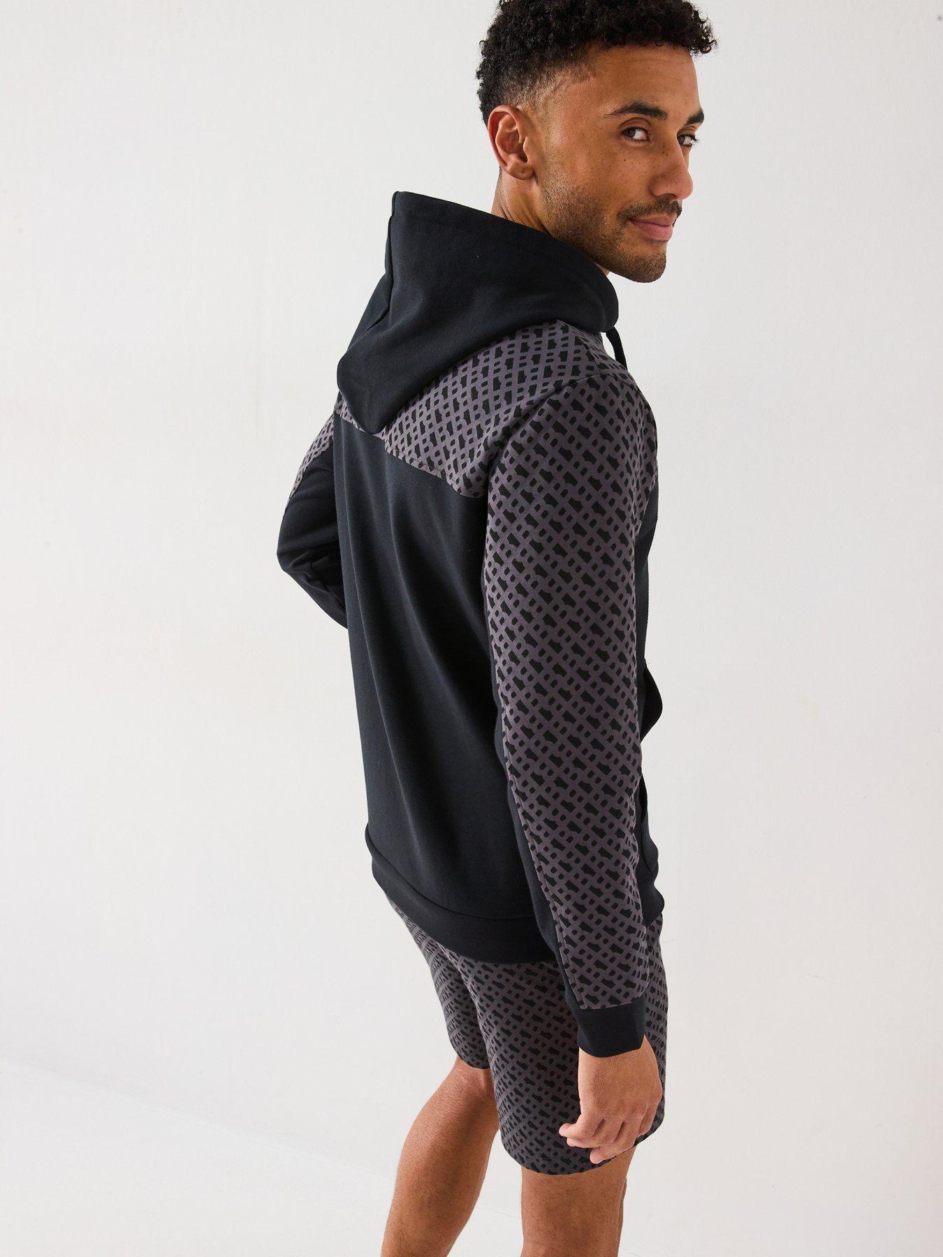 Image 2 of 5 of BOSS Luke Loungewear Hoodie - Black