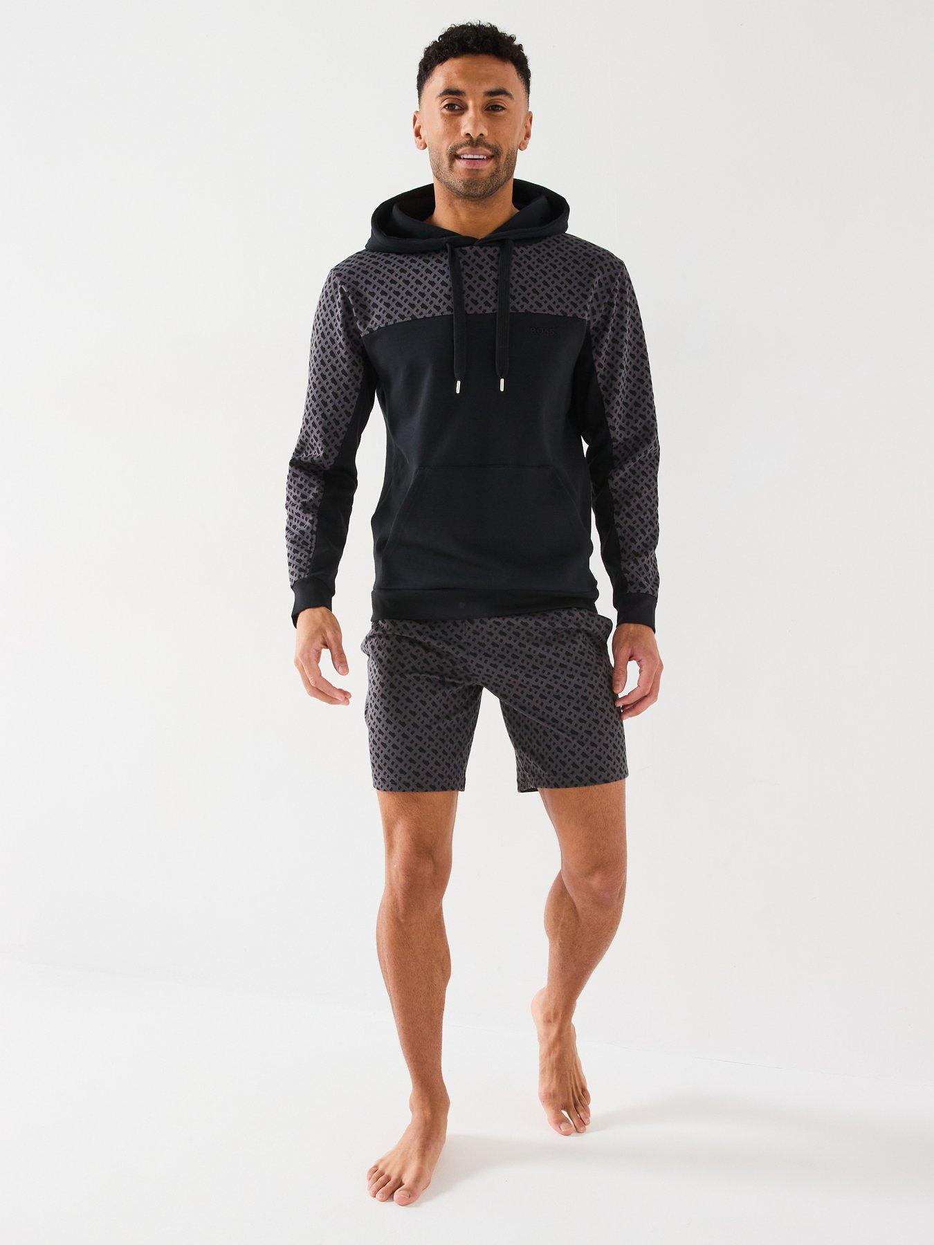 Image 3 of 5 of BOSS Luke Loungewear Hoodie - Black