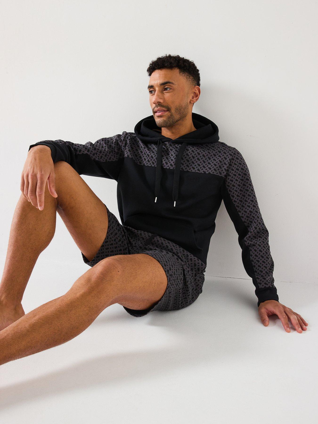 Image 5 of 5 of BOSS Luke Loungewear Hoodie - Black