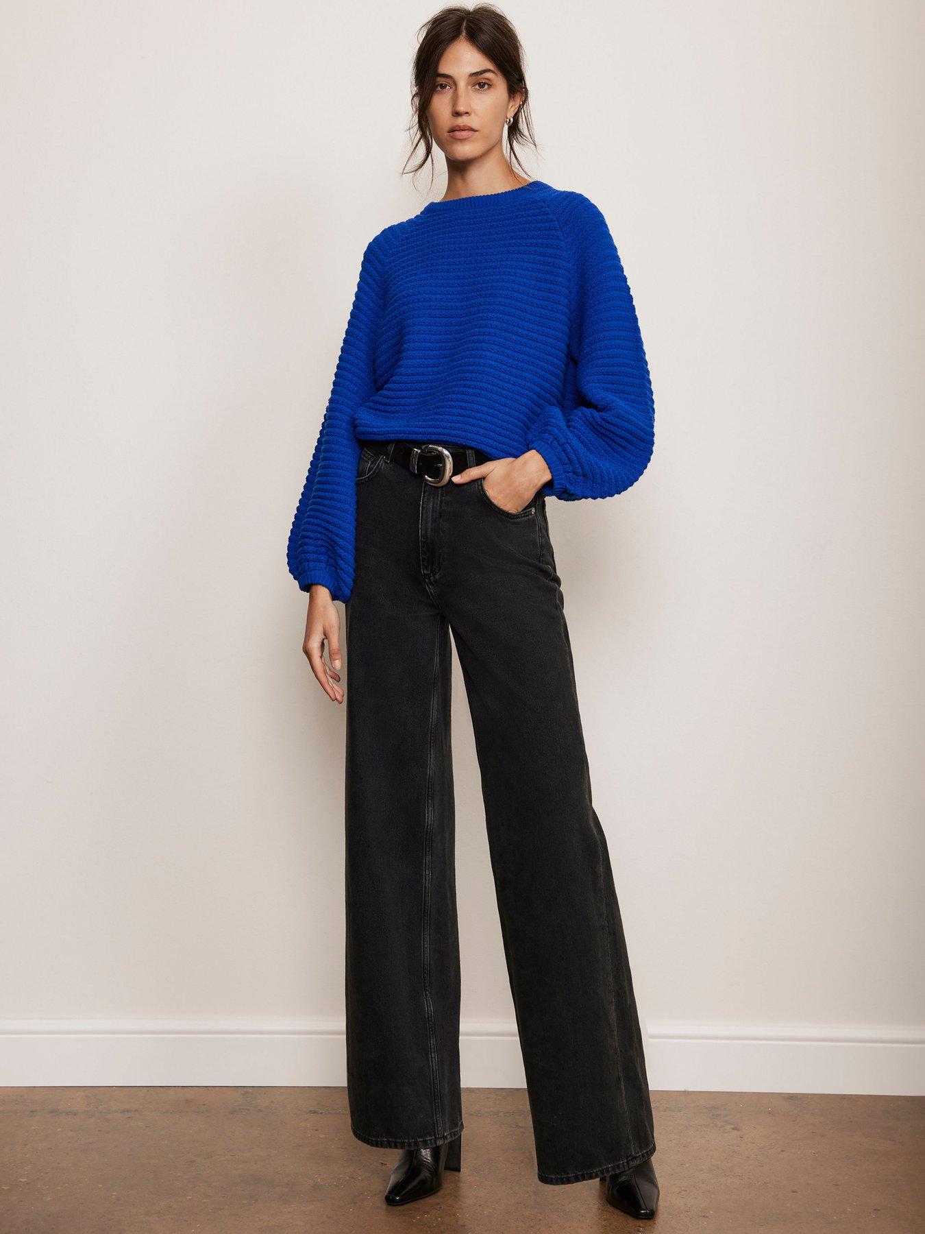 Mint velvet blue jumper deals