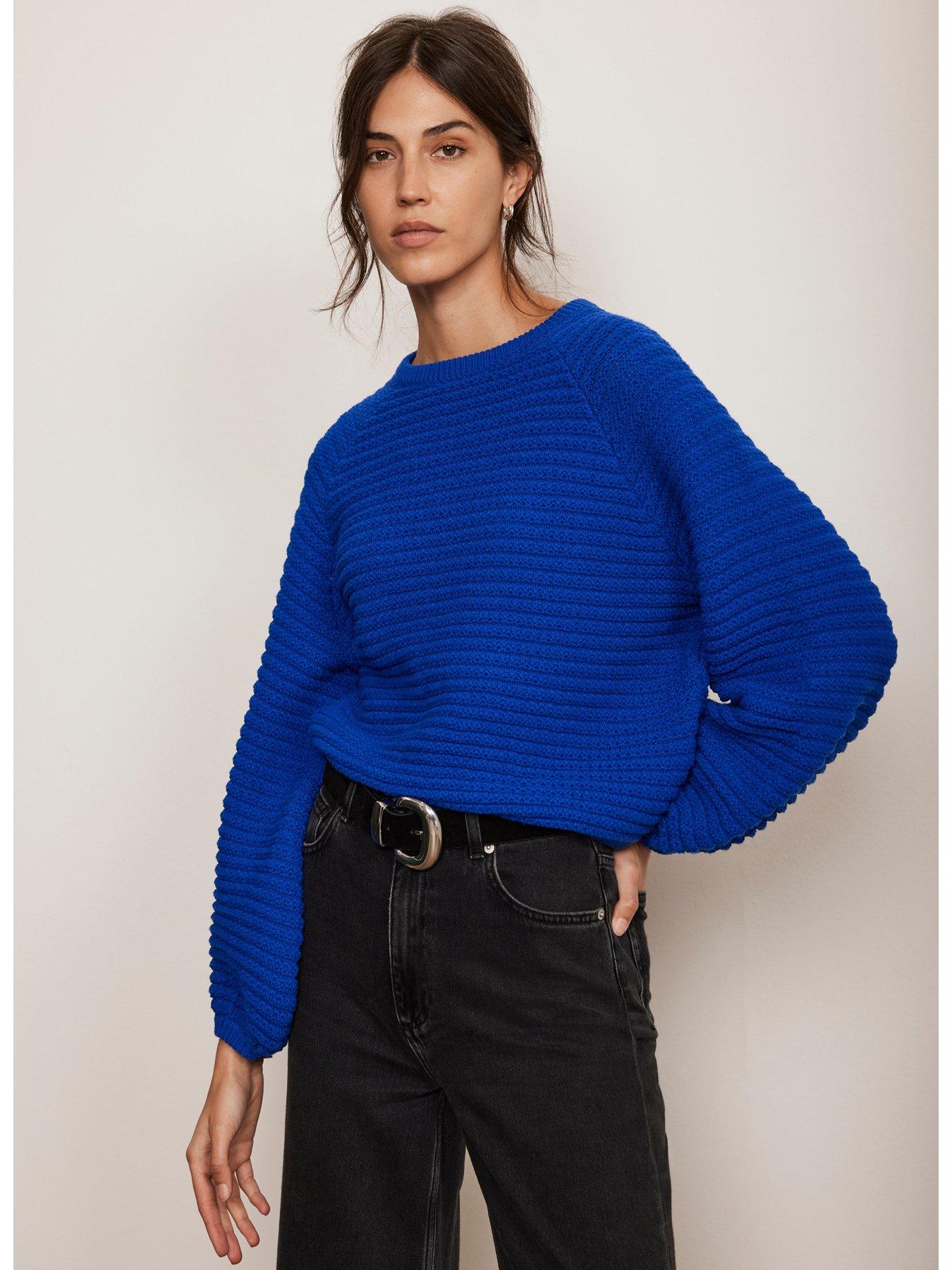 mint-velvet-blue-cotton-ribbed-jumperdetail