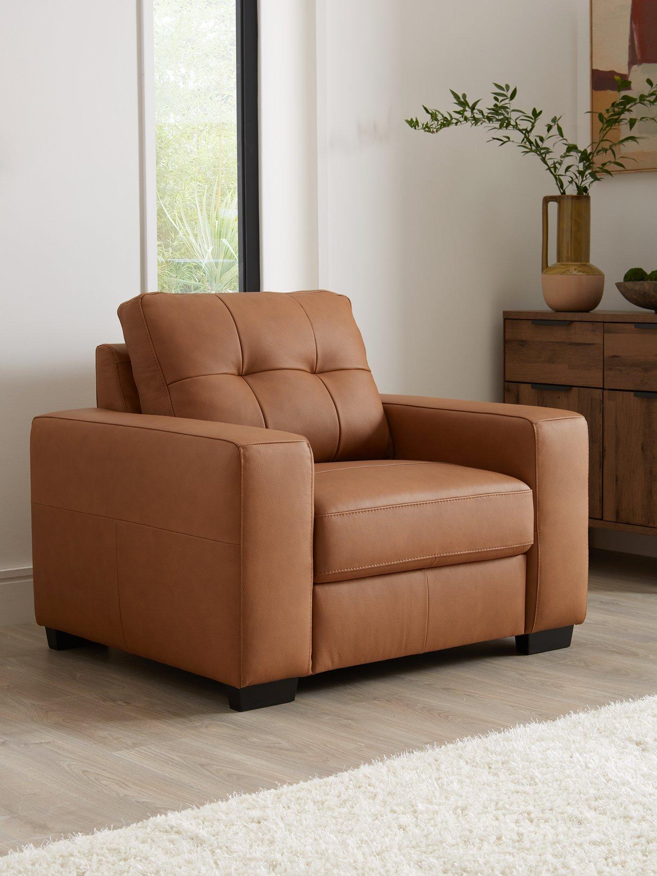 The Very Collection Miller Italian Leather Armchair