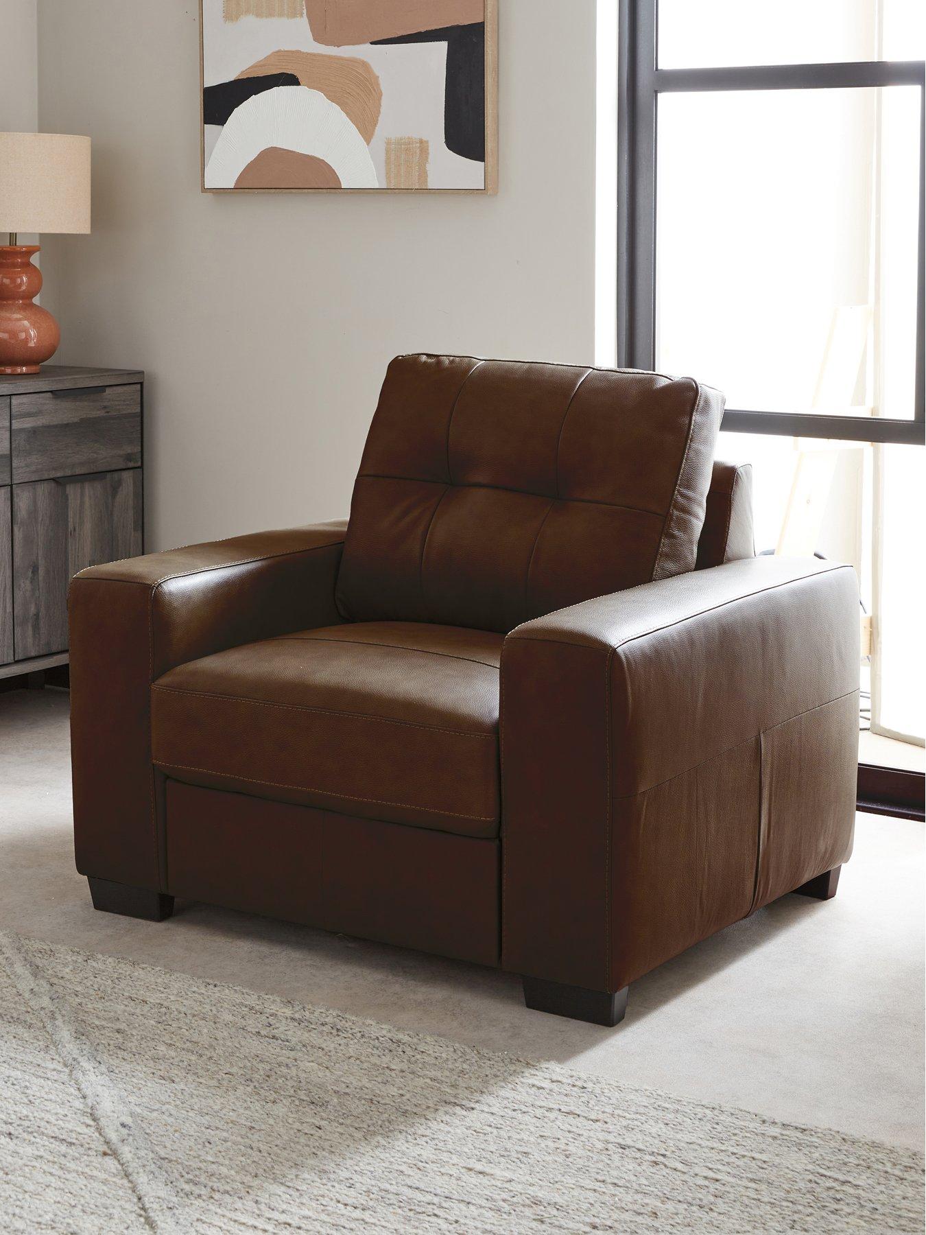 The Very Collection Miller Italian Leather Armchair