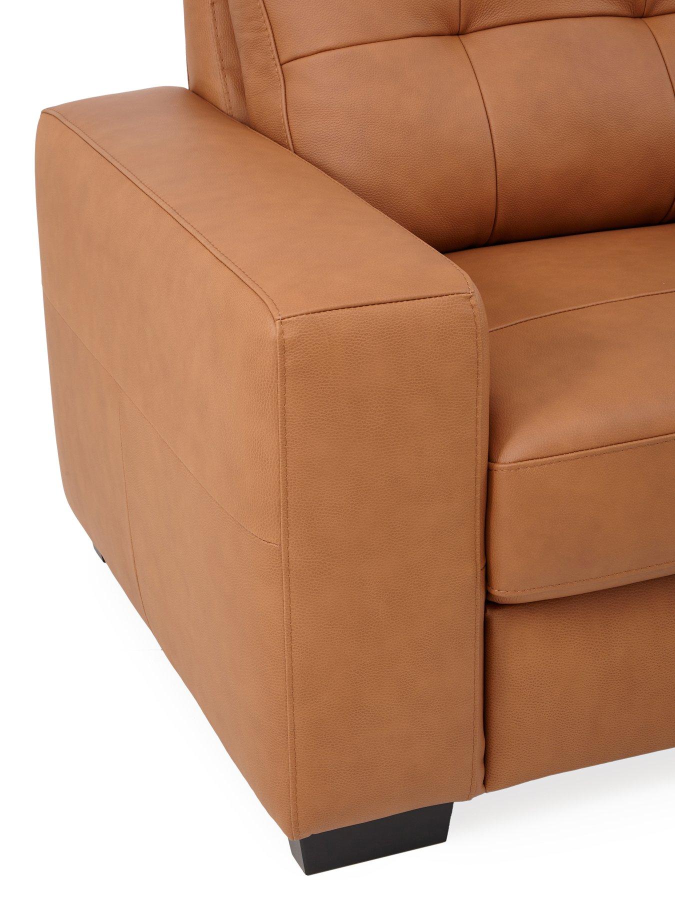 Image 4 of 7 of The Very Collection Standard Back Leather Armchair