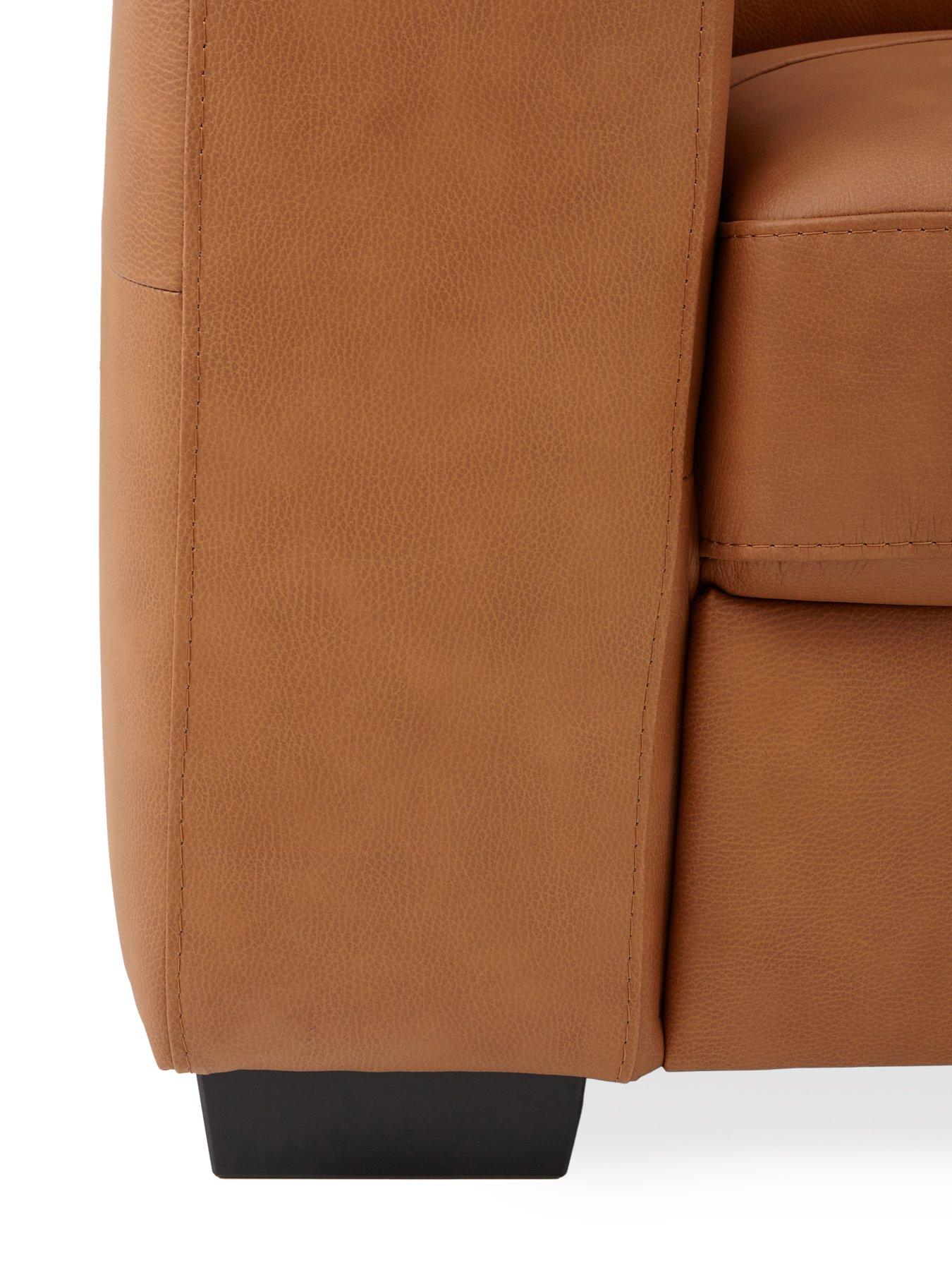 Image 6 of 7 of The Very Collection Standard Back Leather Armchair