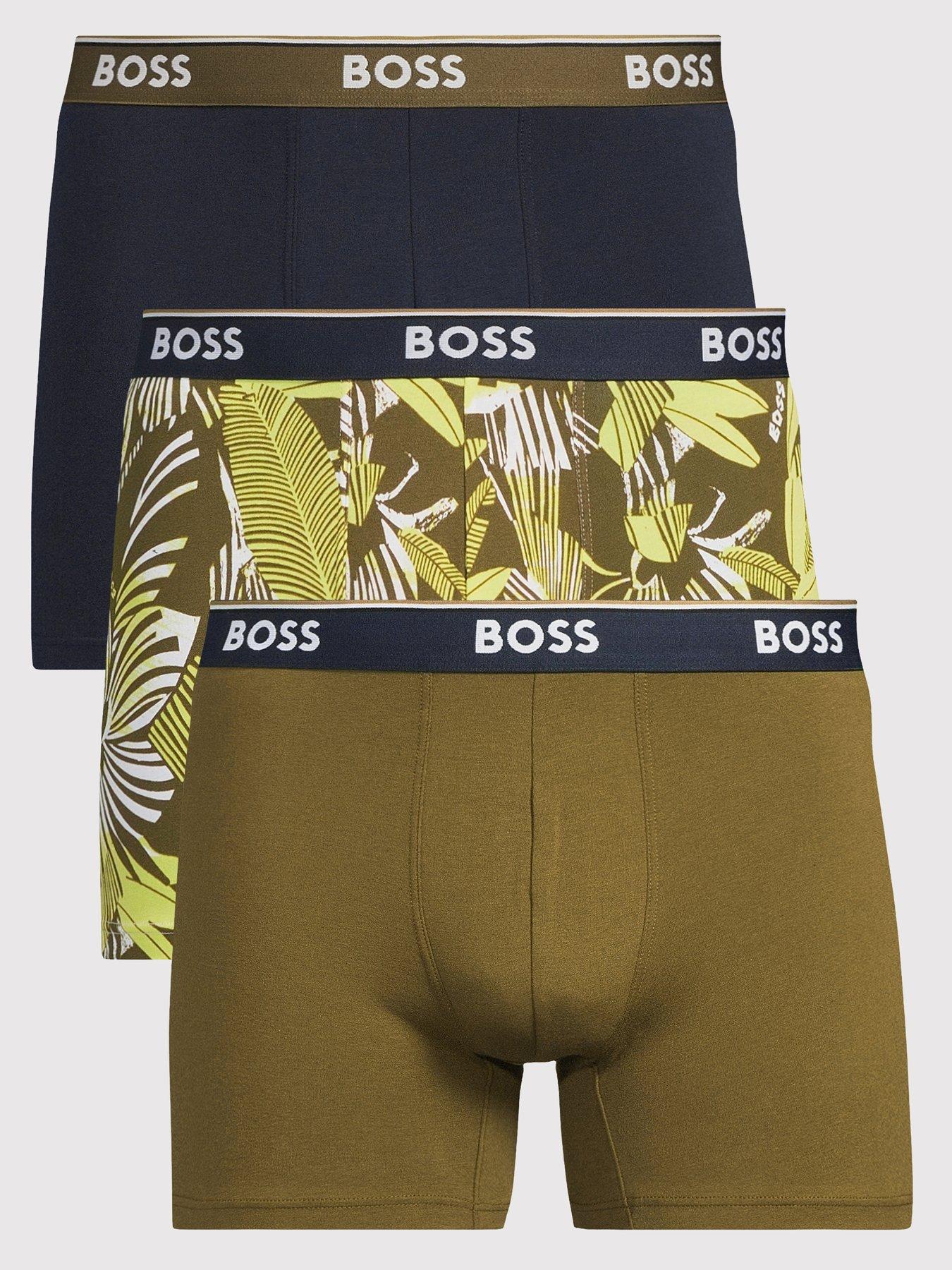 undefined 3 Pack Power Design Boxer Briefs - Multi