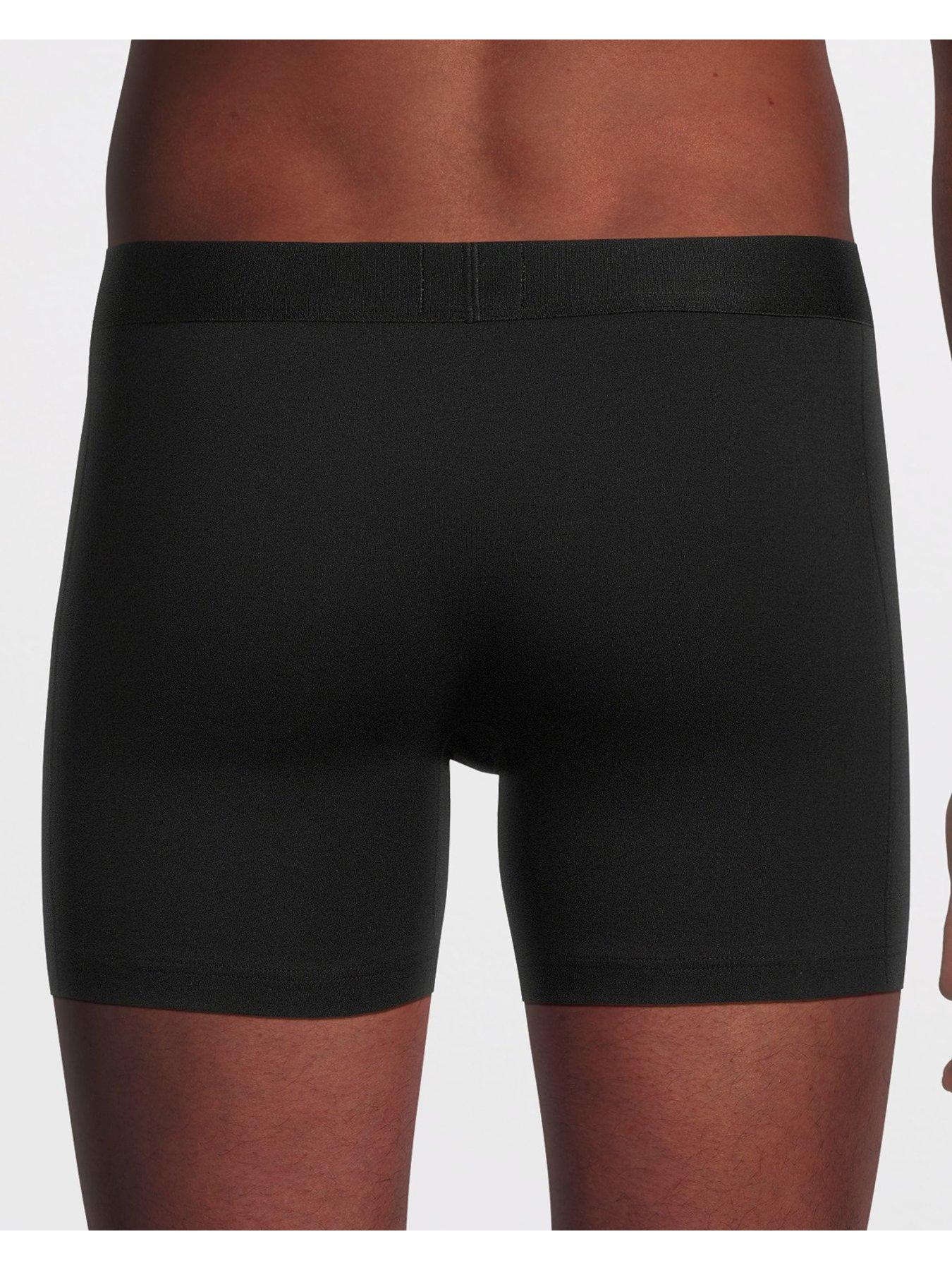 Image 3 of 3 of BOSS 3 Pack of One Boxer Briefs - Black
