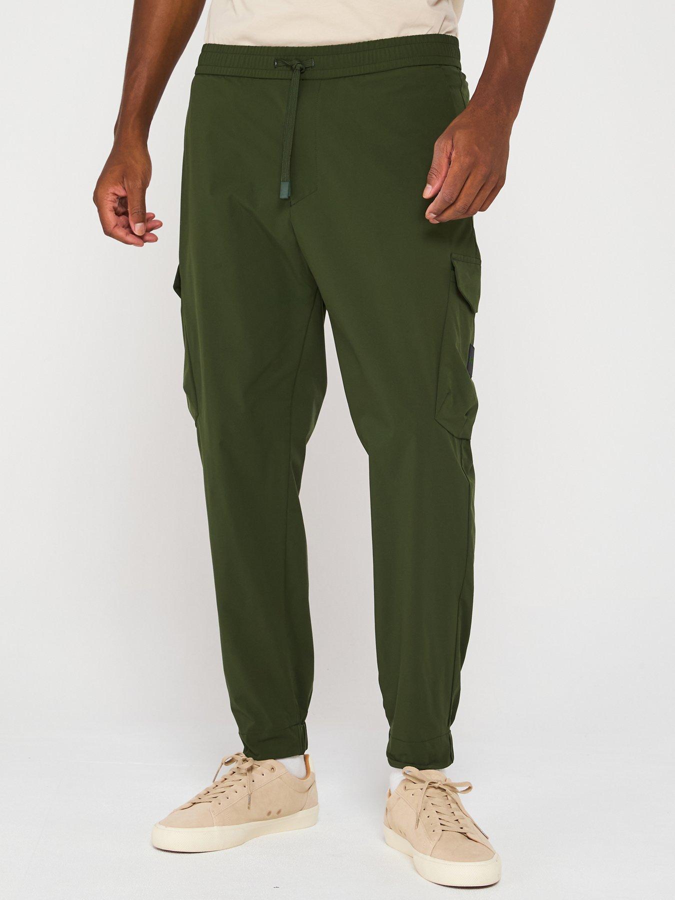 Image of BOSS T-Urbanex Cargolight Tapered Fit Trousers - Khaki