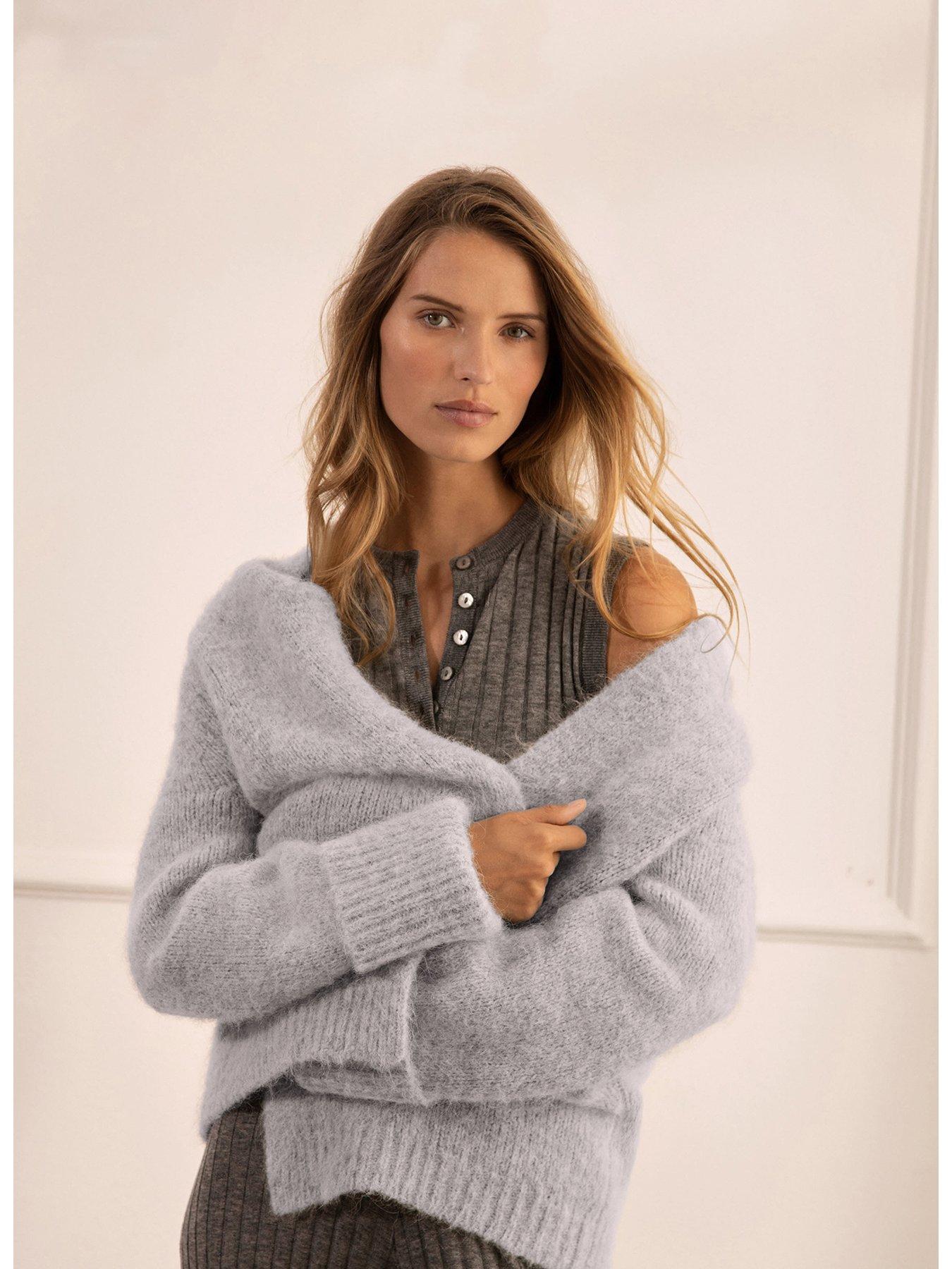 mint-velvet-grey-wool-blend-knit-long-cardiganstillFront