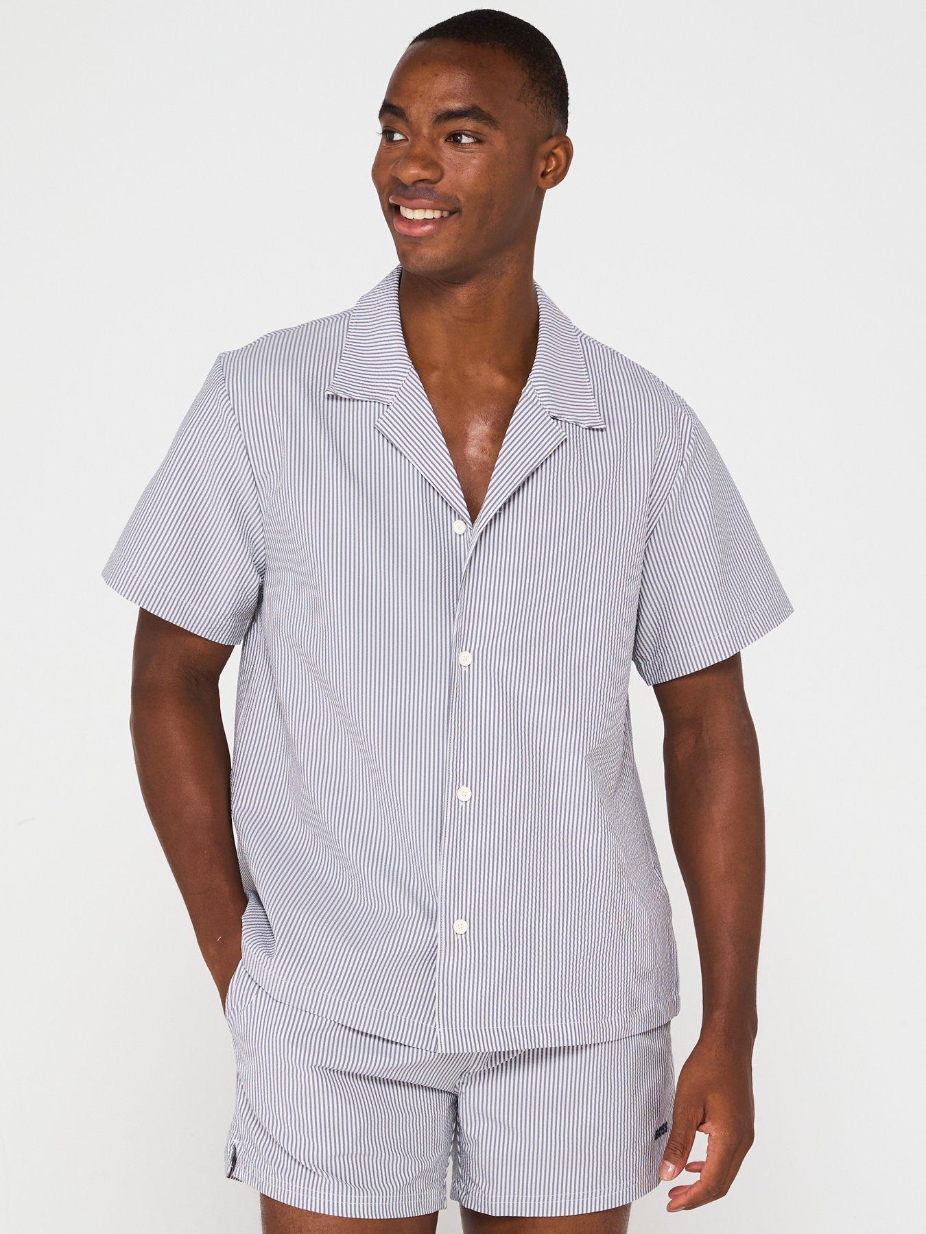 boss-velvetfish-short-sleeve-shirt-navyfront