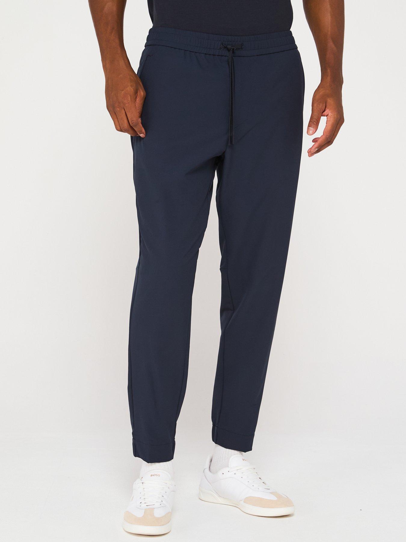 Image of BOSS T-Flex Trousers - Dark Blue