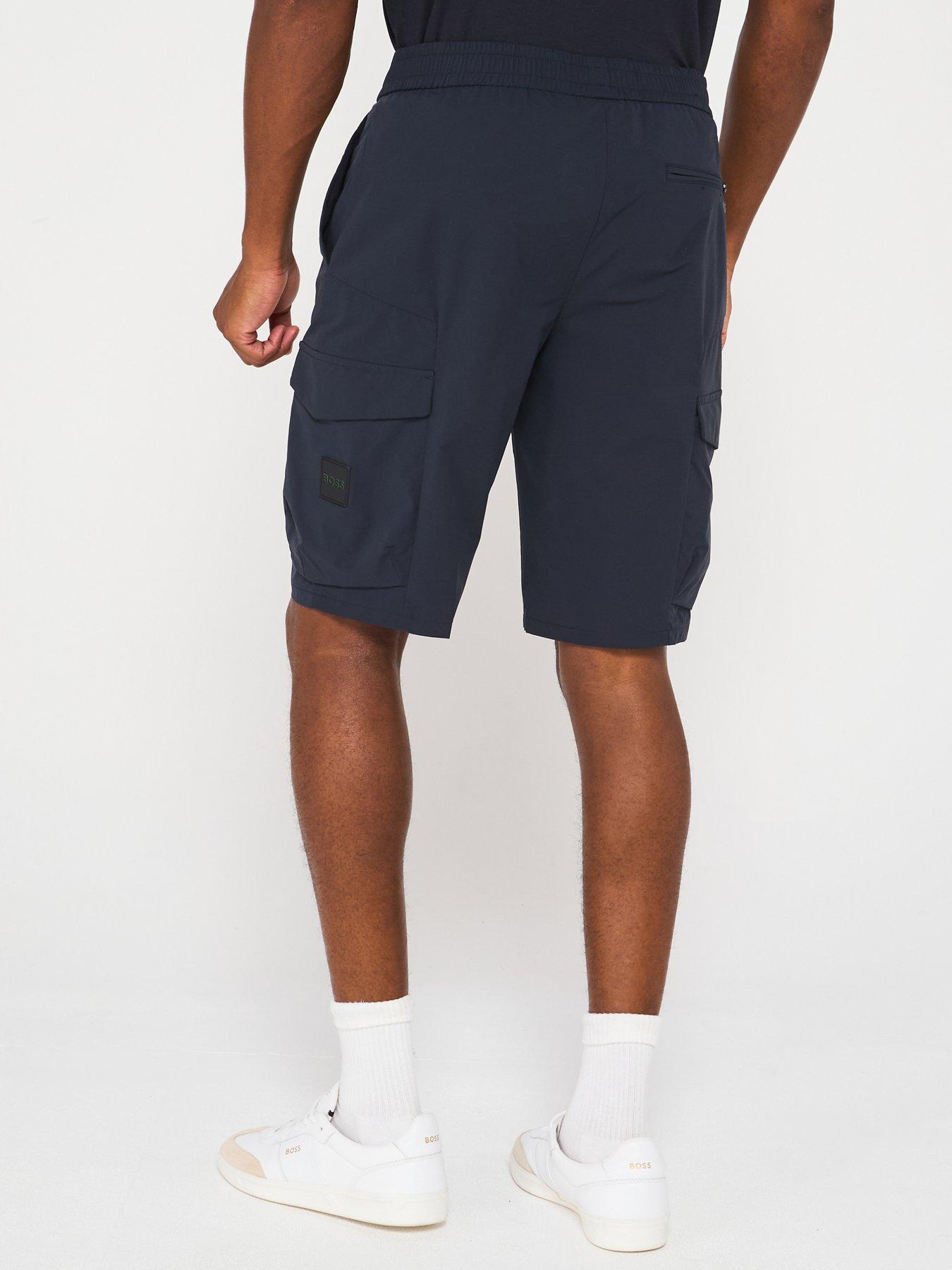 Image 2 of 6 of BOSS S-Urbanex Cargo Shorts - Dark Blue