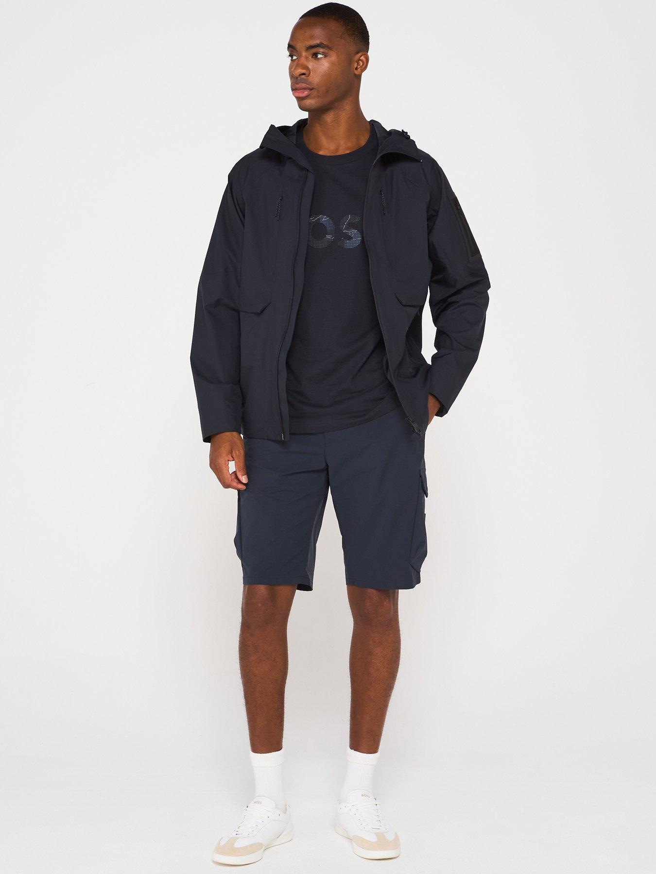 Image 3 of 6 of BOSS S-Urbanex Cargo Shorts - Dark Blue