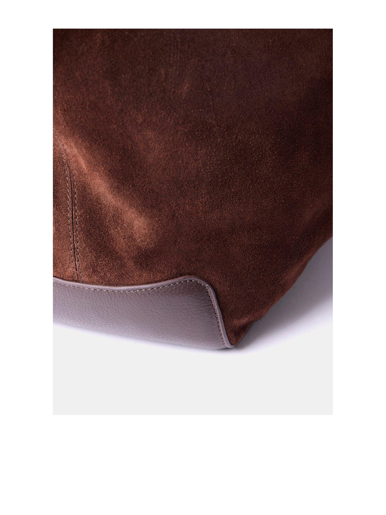 Image 3 of 5 of Mint Velvet Betty Oversized Suede Tote