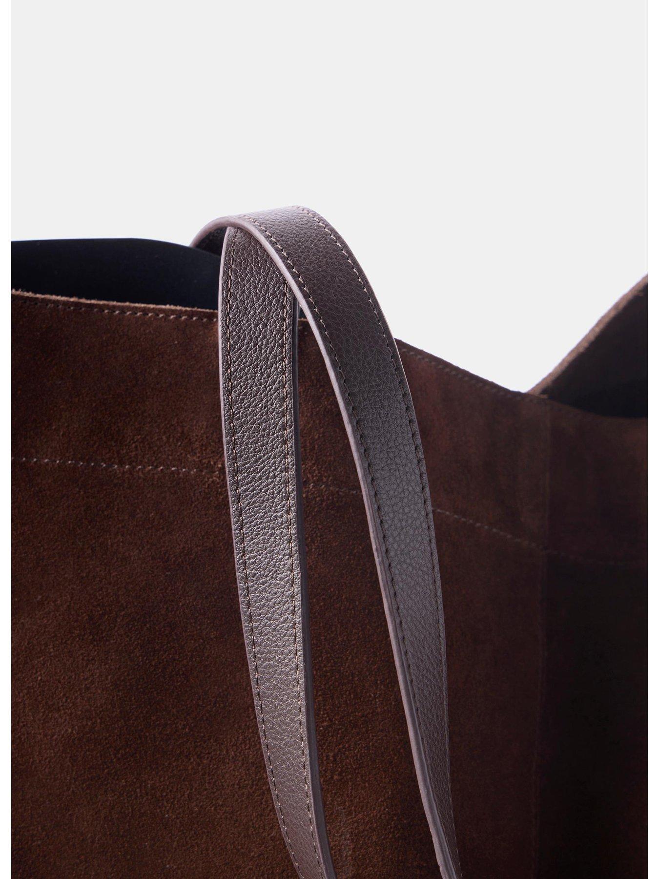 Image 5 of 5 of Mint Velvet Betty Oversized Suede Tote