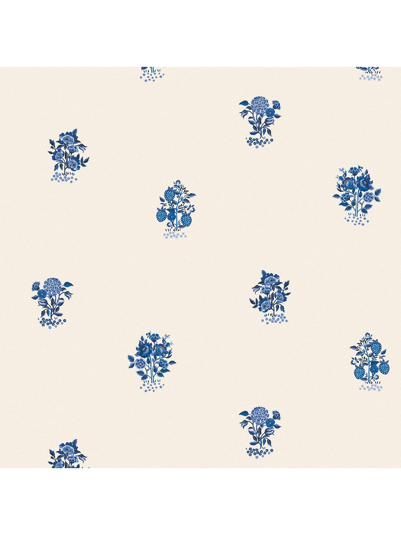 cath-kidston-kingdom-posey-blue-wallpaperstillFront