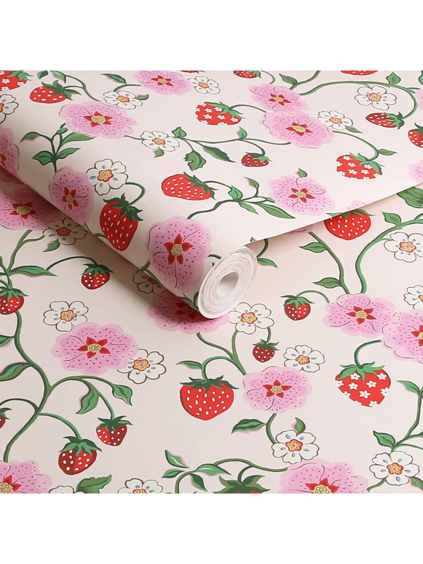 cath-kidston-strawberry-spring-wallpaperback