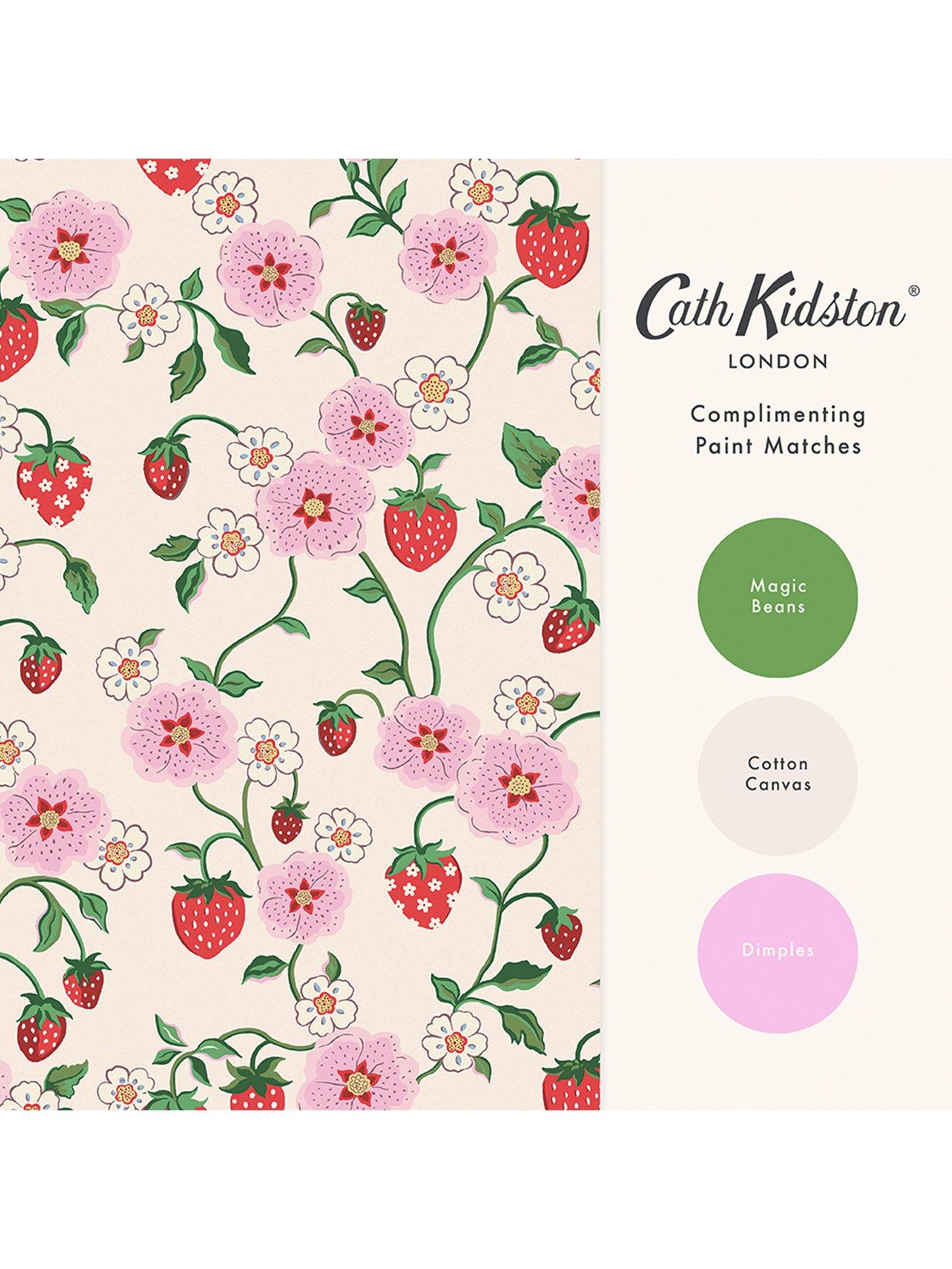 Image 4 of 4 of Cath Kidston Strawberry Spring Wallpaper