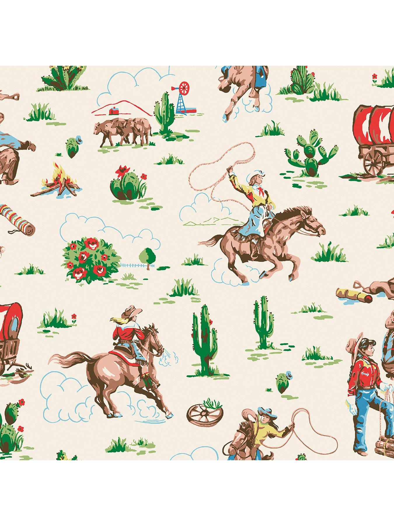 cath-kidston-cowgirls-multi-wallpaperstillFront