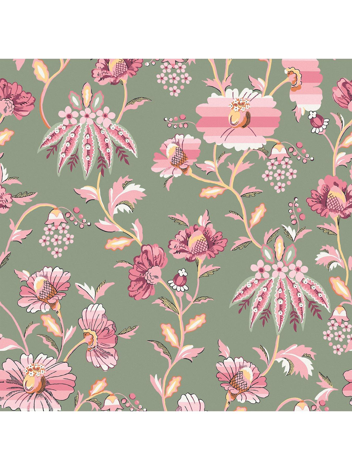 cath-kidston-friendship-garden-sage-wallpaperstillFront