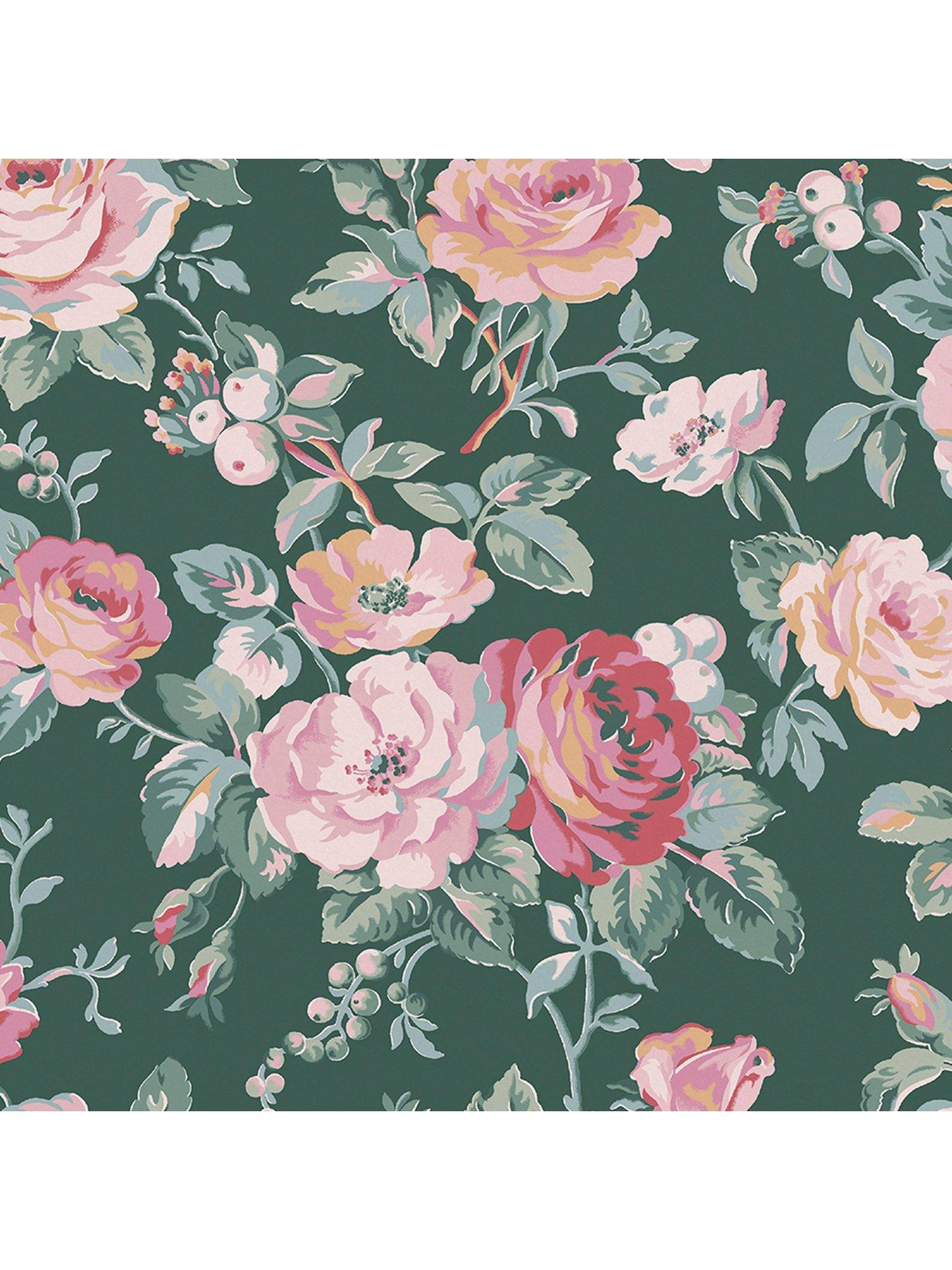 cath-kidston-garden-rose-green-wallpaperstillFront