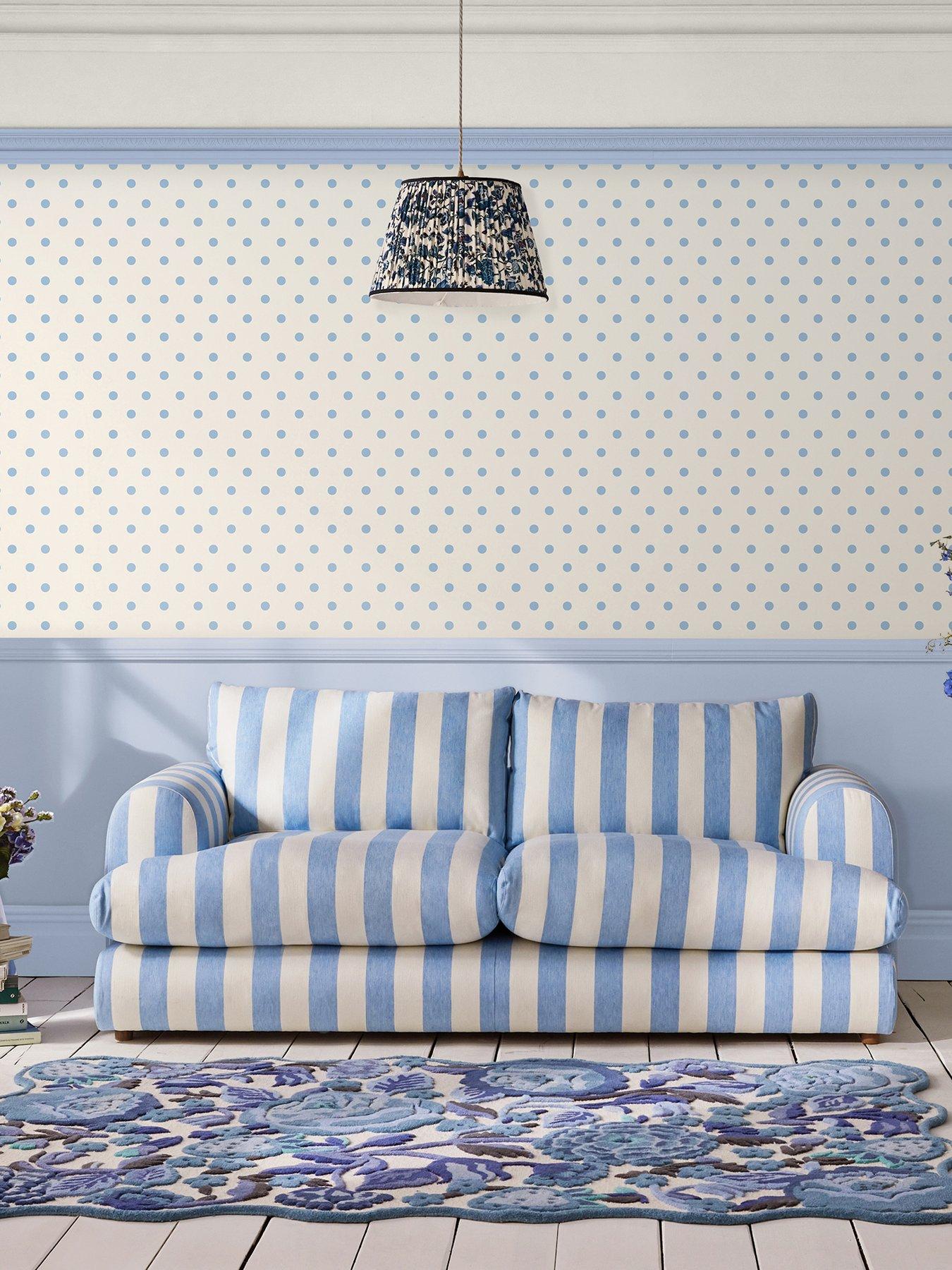 undefined Button Spot Blue Wallpaper