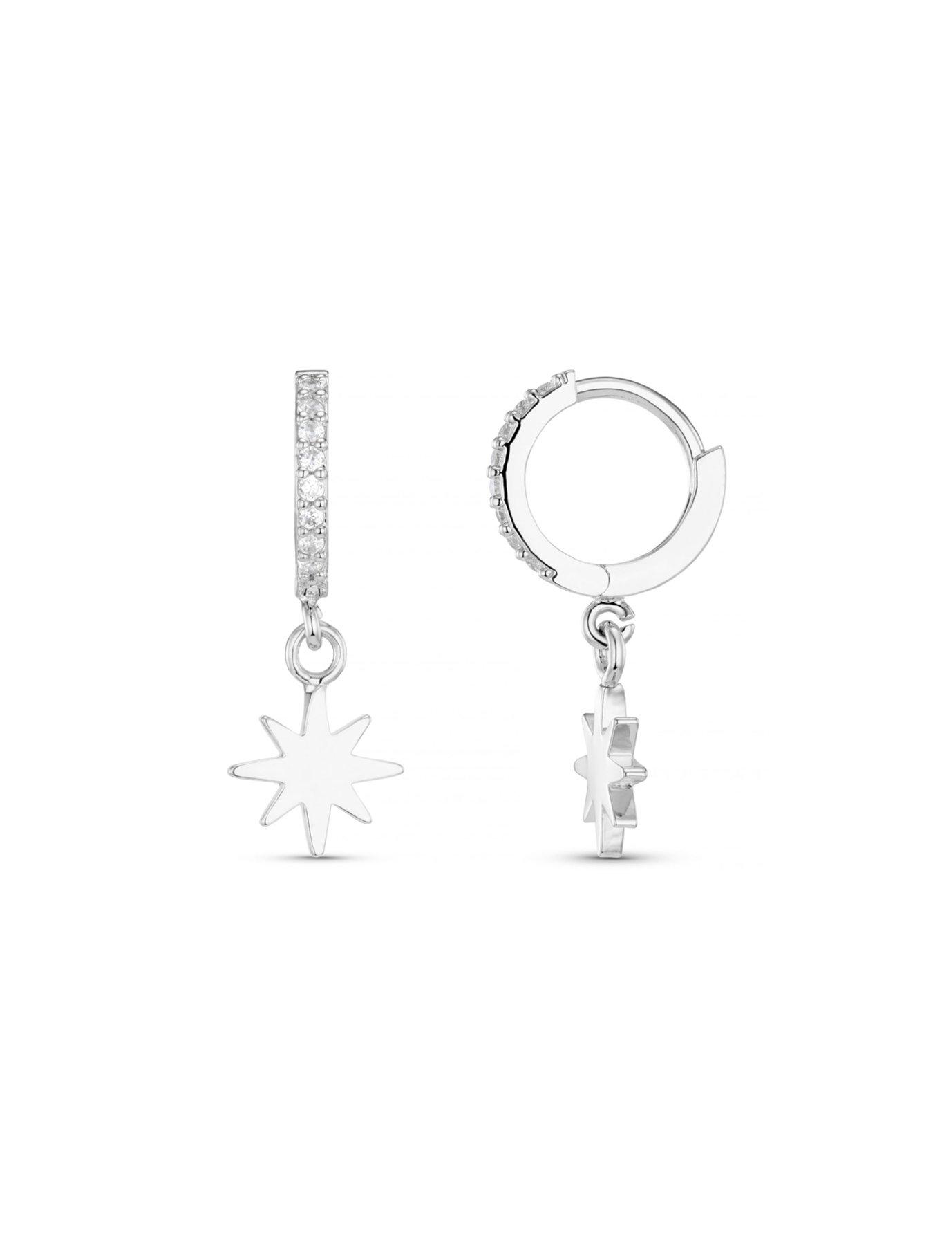 orelia-starburst-cracker-micro-pave-starburst-hoop-earringsstillFront