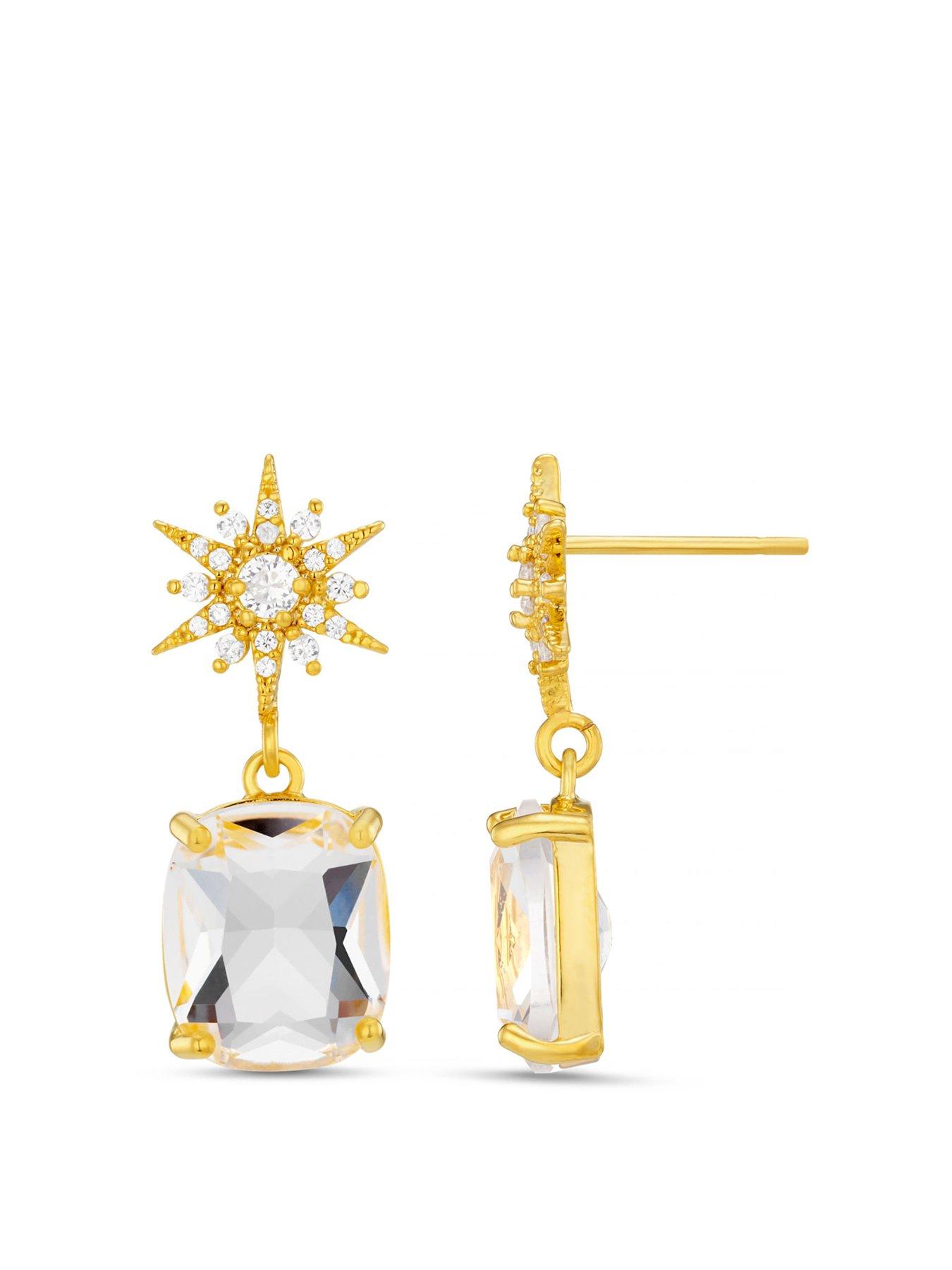 orelia-pave-starburst-crystal-drop-earrings