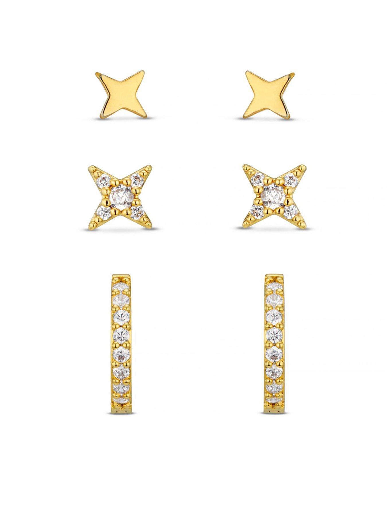 orelia-crystal-star-micro-pave-hoop-earring-pack