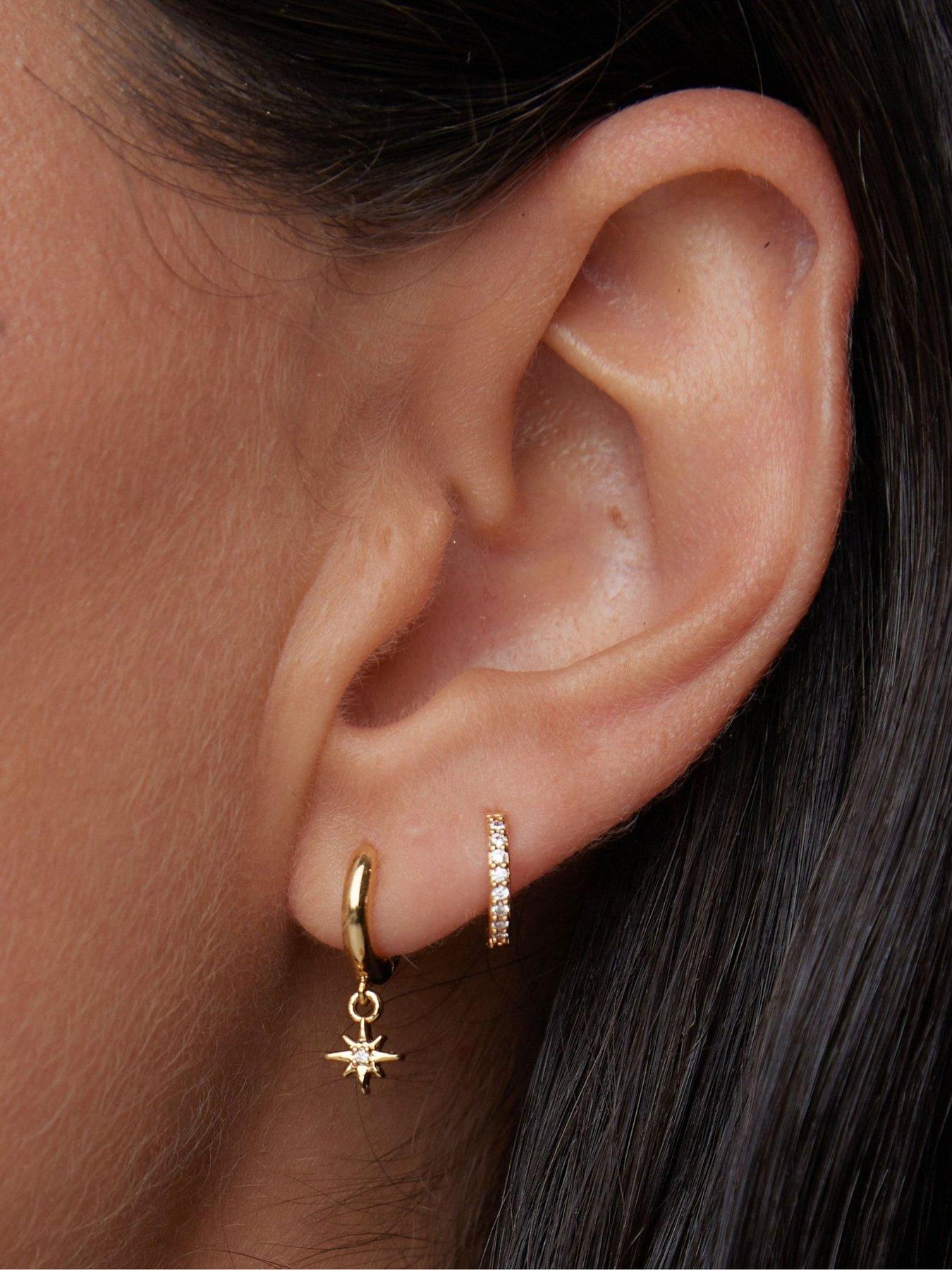 orelia-pave-mini-micro-hoop-earringsstillFront