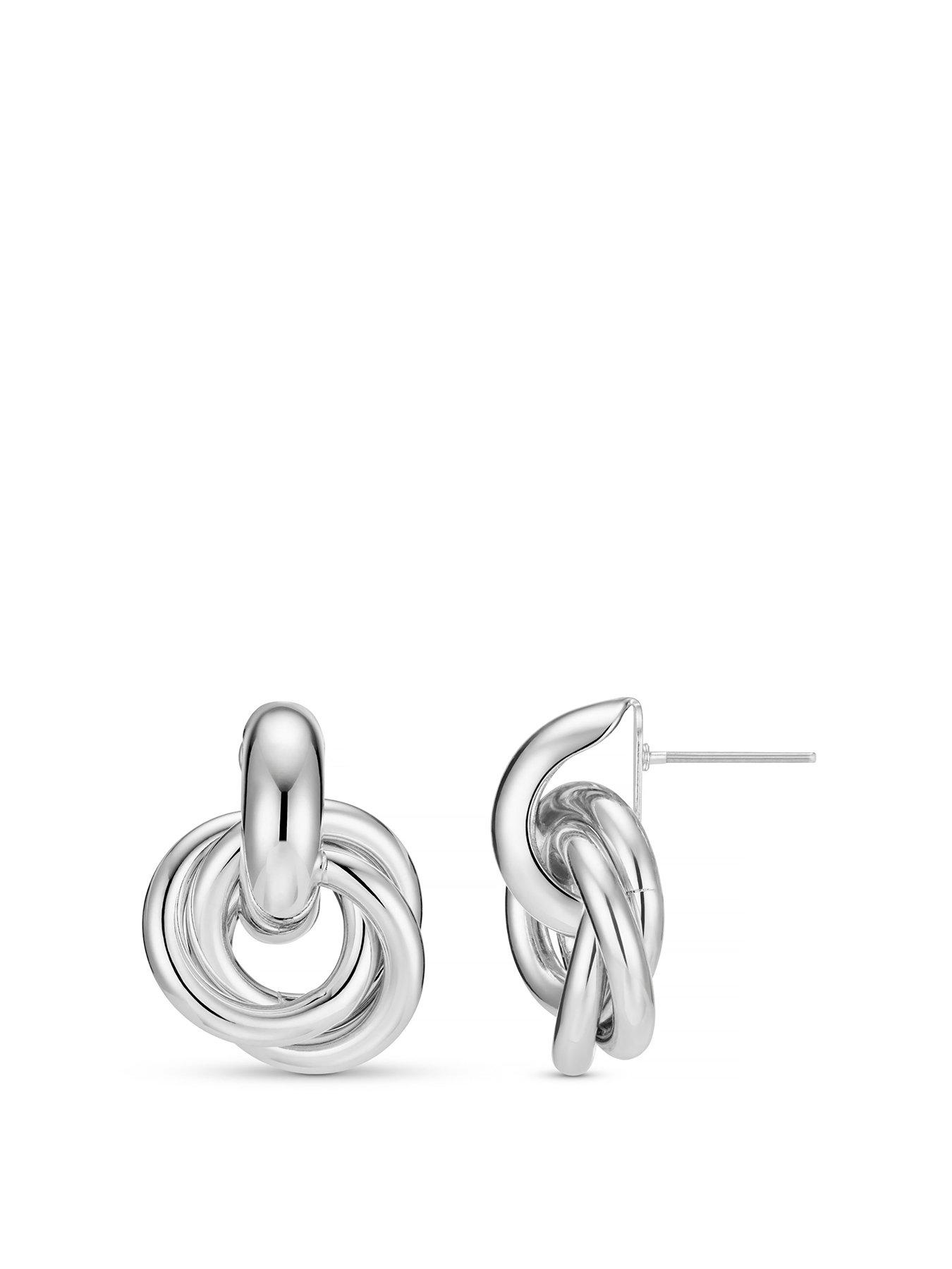 orelia-statement-interlocking-earrings