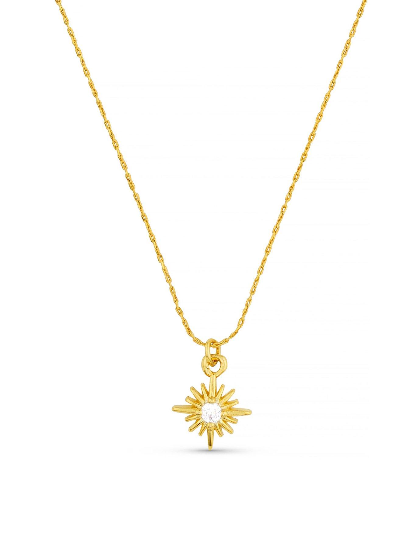 orelia-crystal-starburst-charm-necklace