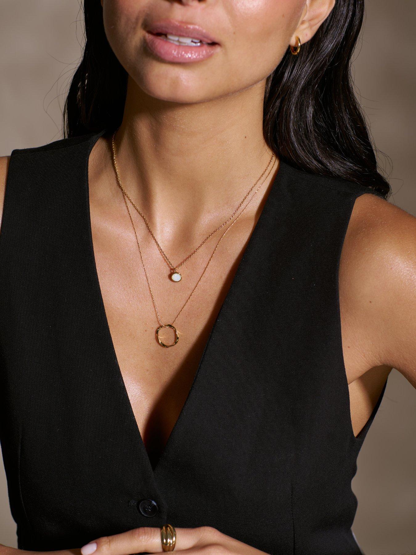 orelia-open-circle-mid-length-necklacestillFront