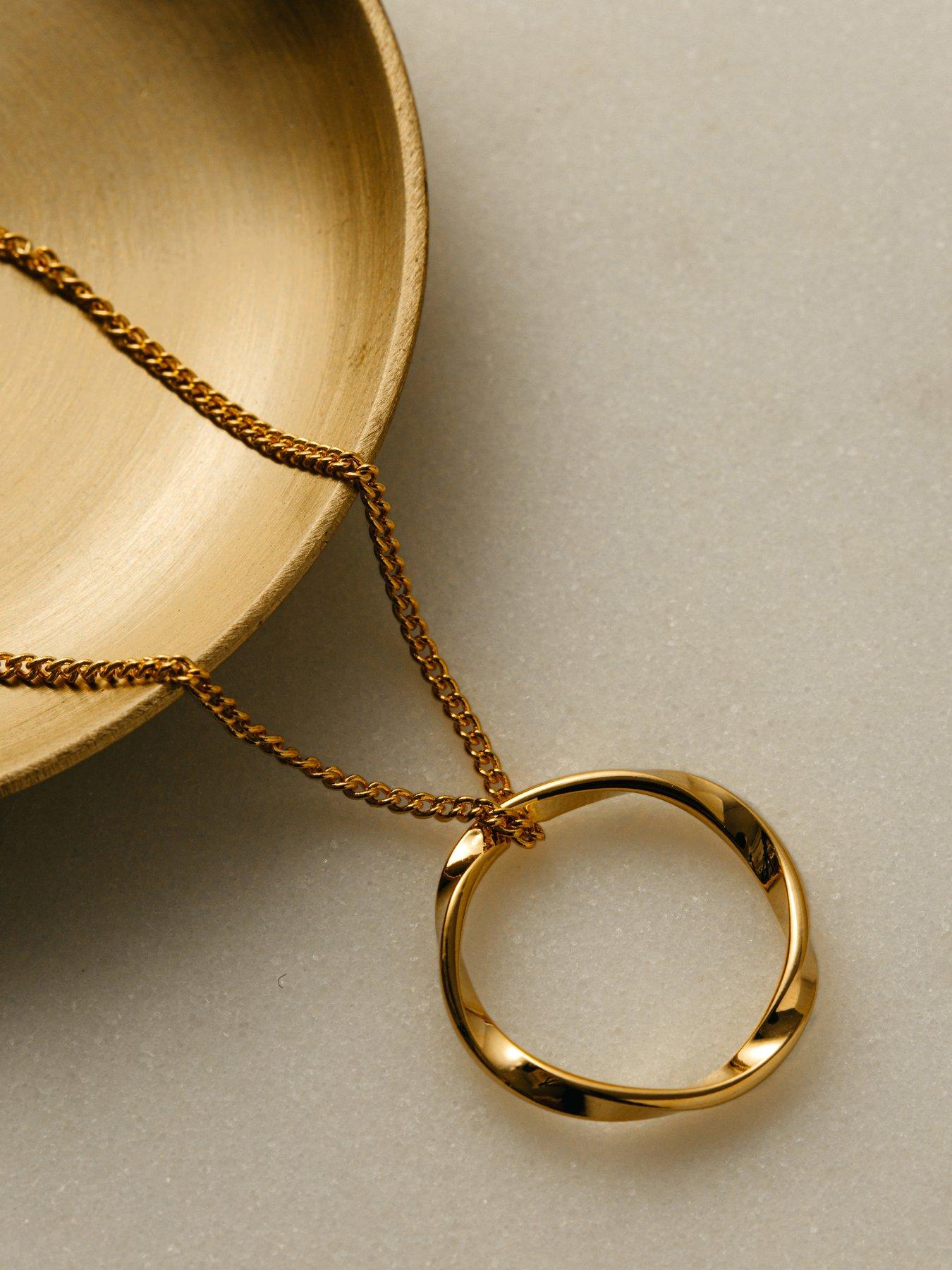 orelia-open-circle-mid-length-necklaceback