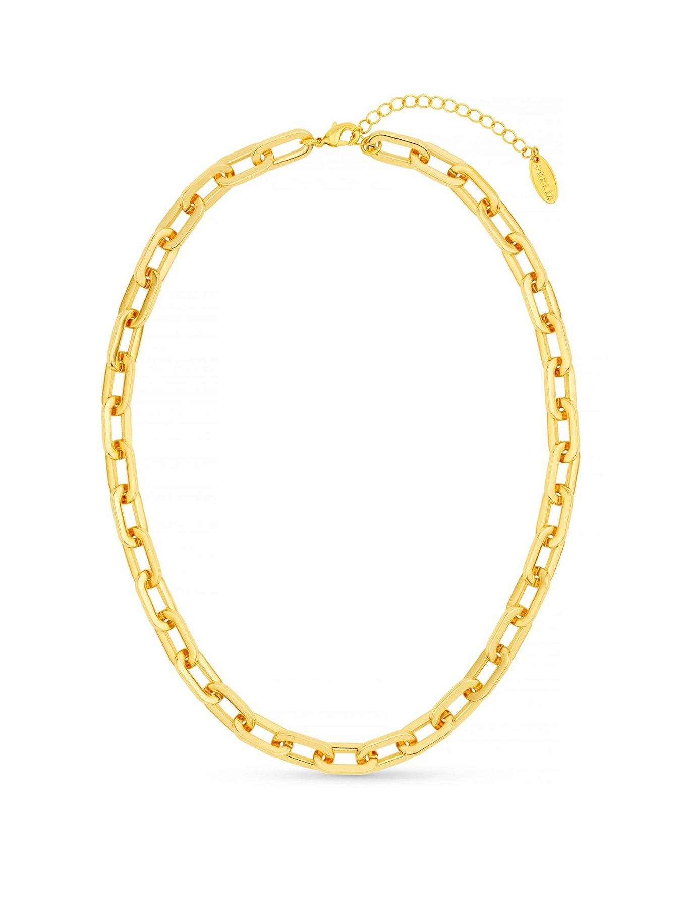 orelia-large-link-chain-necklacefront