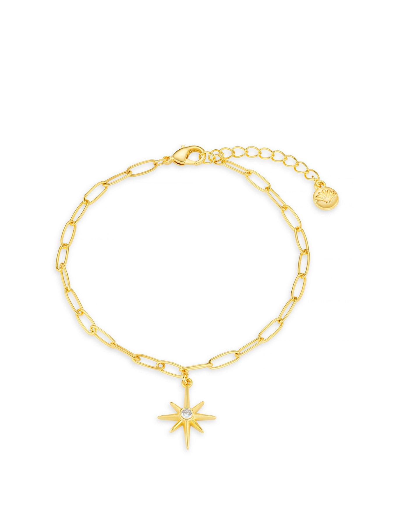 orelia-starburst-charm-chain-bracelet