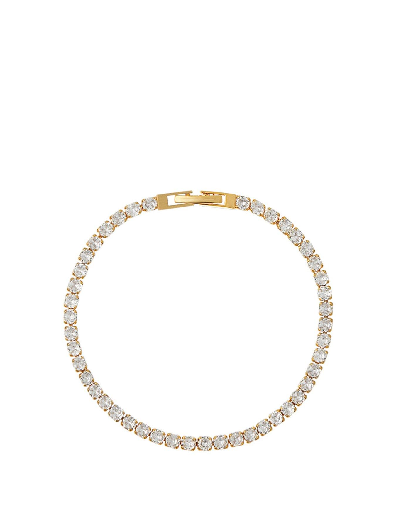 Image 1 of 2 of Orelia Crystal Tennis Bracelet