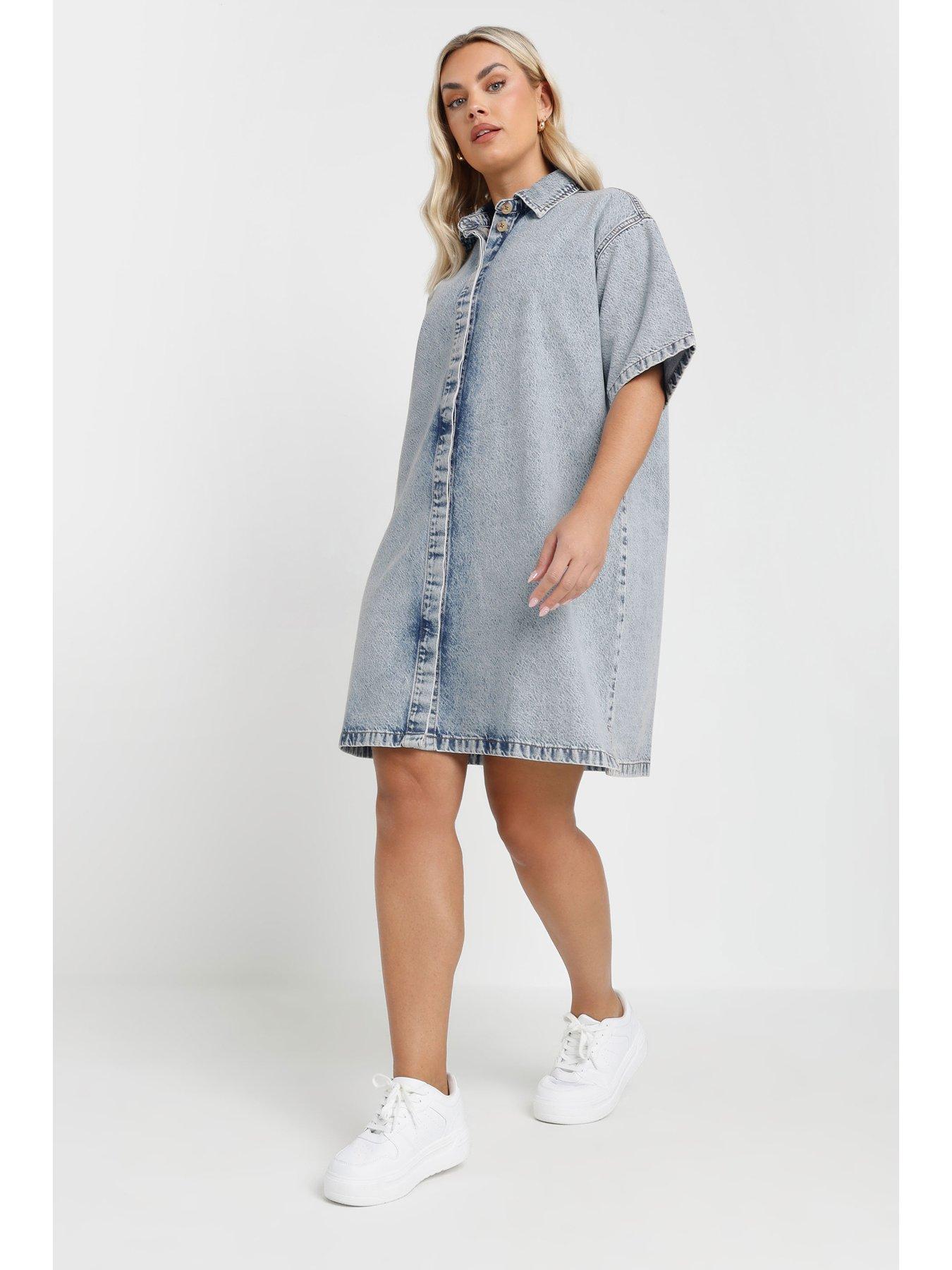 yours-curve-denim-shirt-dressback