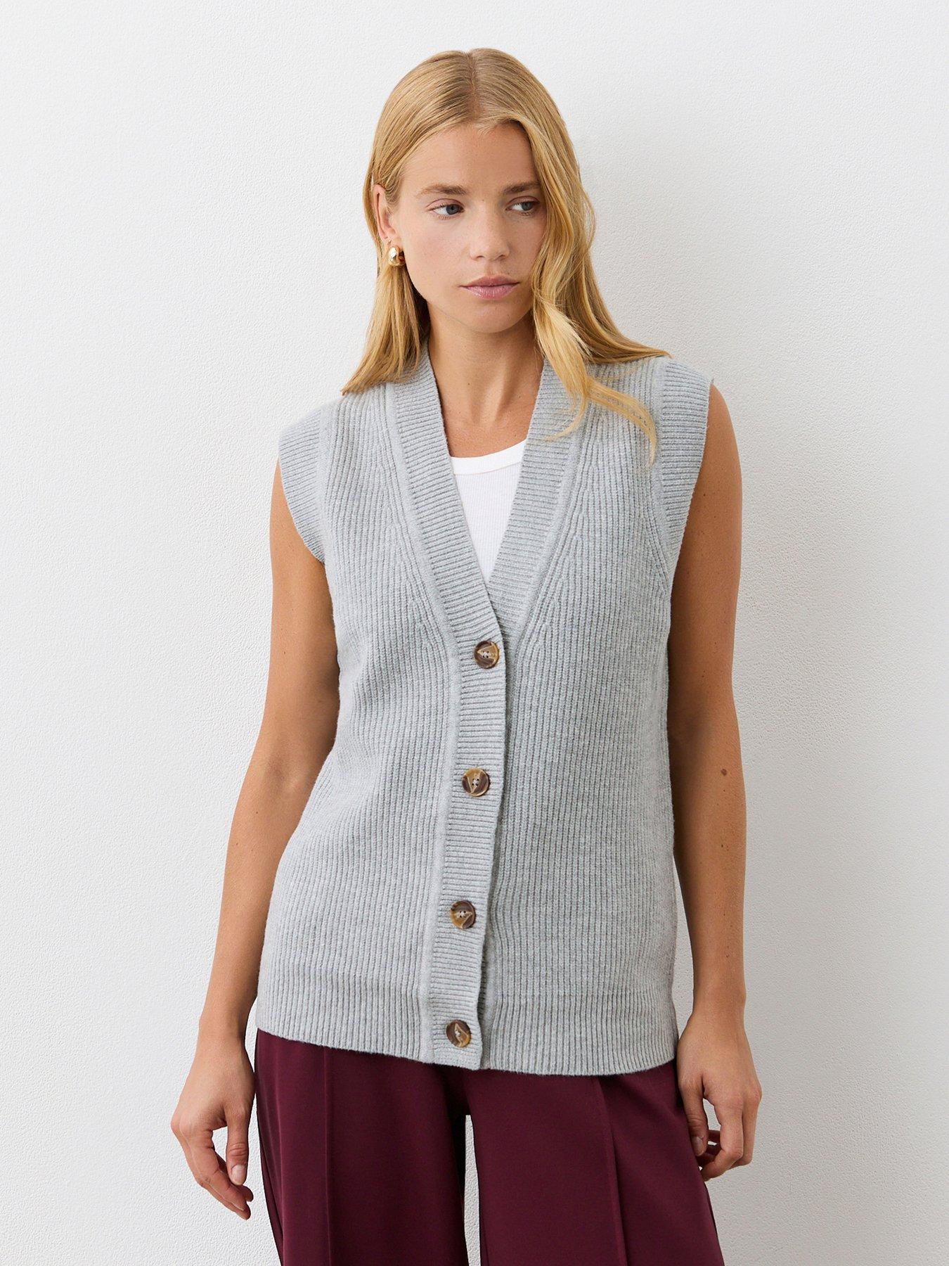 Finery Winnie Vest - Grey
