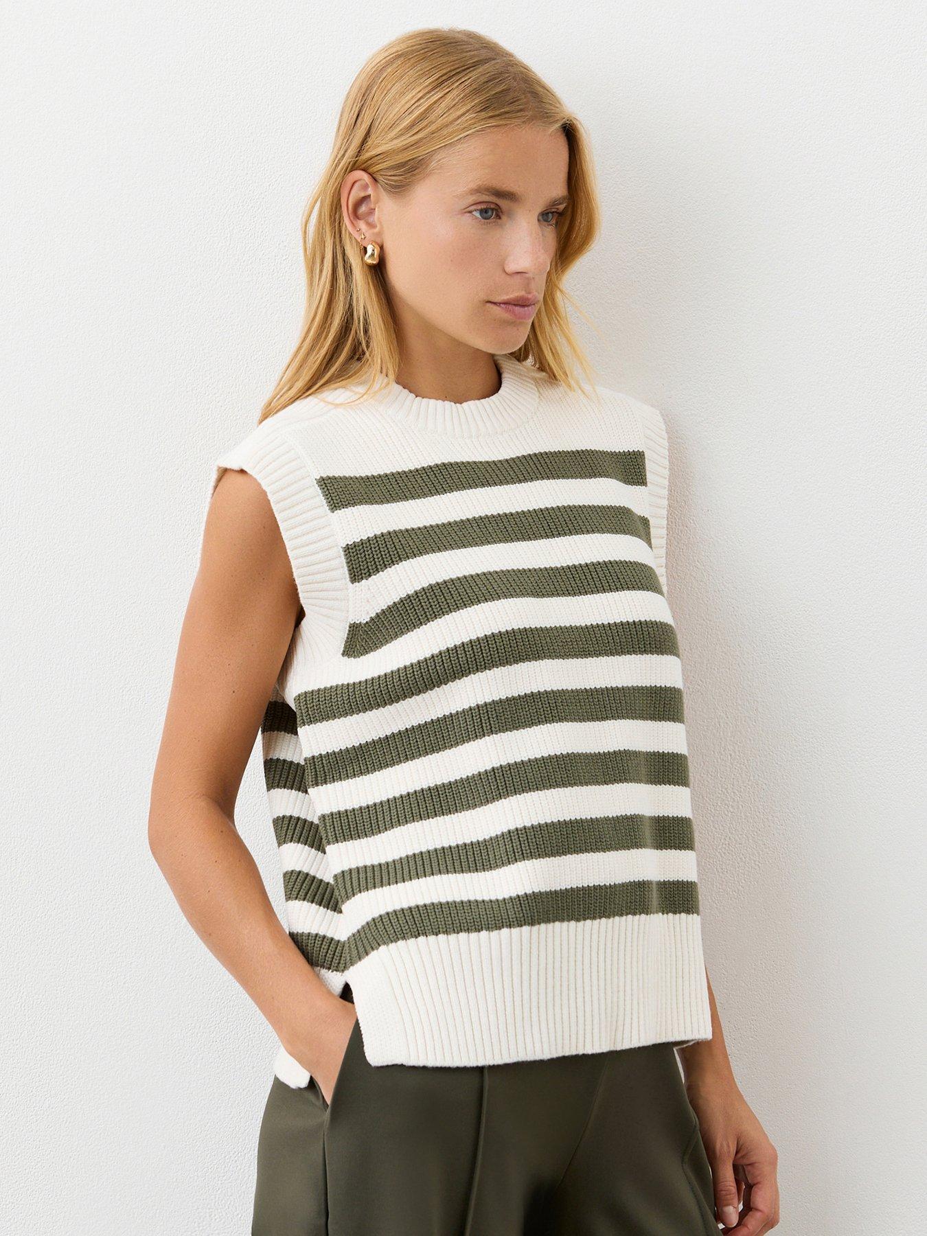 finery-lexi-stripe-vest