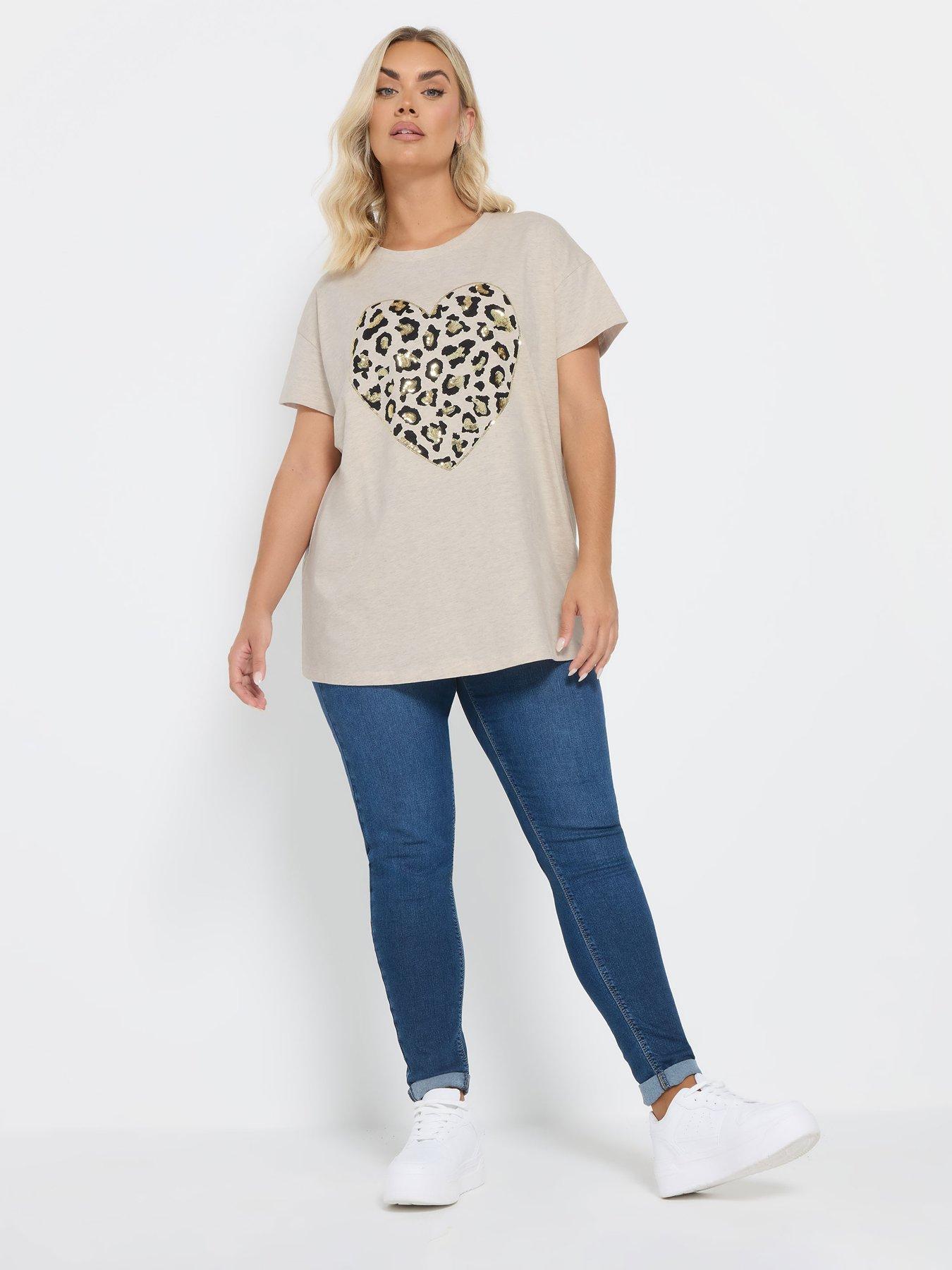 yours-curve-placement-print-sequin-heart-t-shirt-naturalback