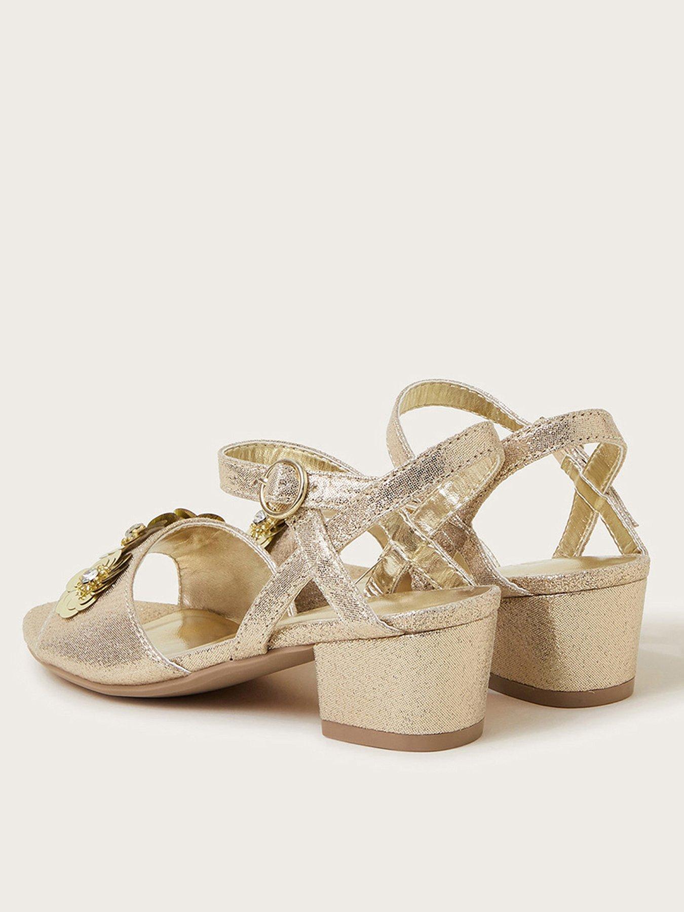 monsoon-girls-floral-sequin-two-part-slingback-mini-heeled-shoes-goldback