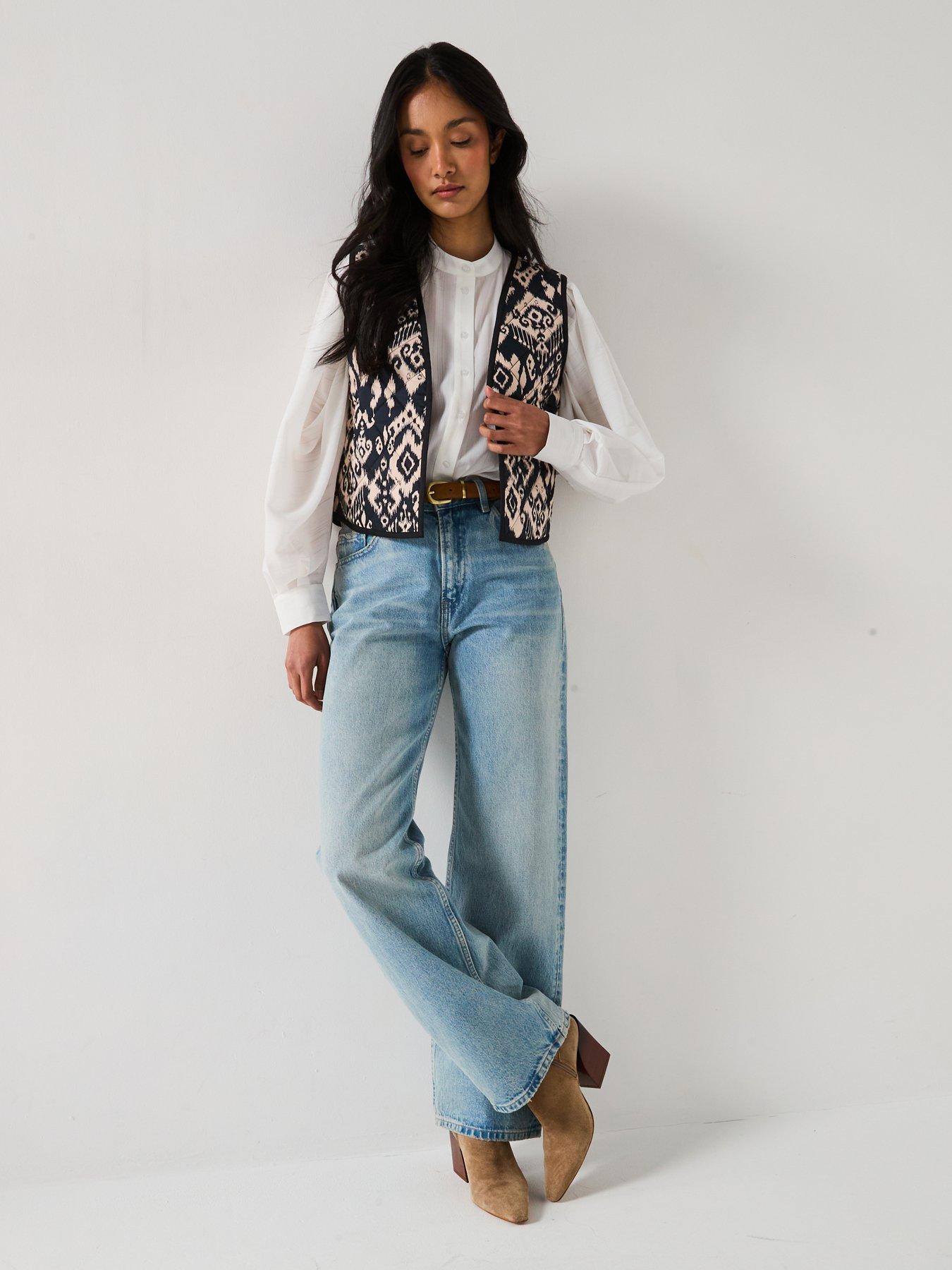 jdy-printed-quilted-waistcoat-jacket-blackback