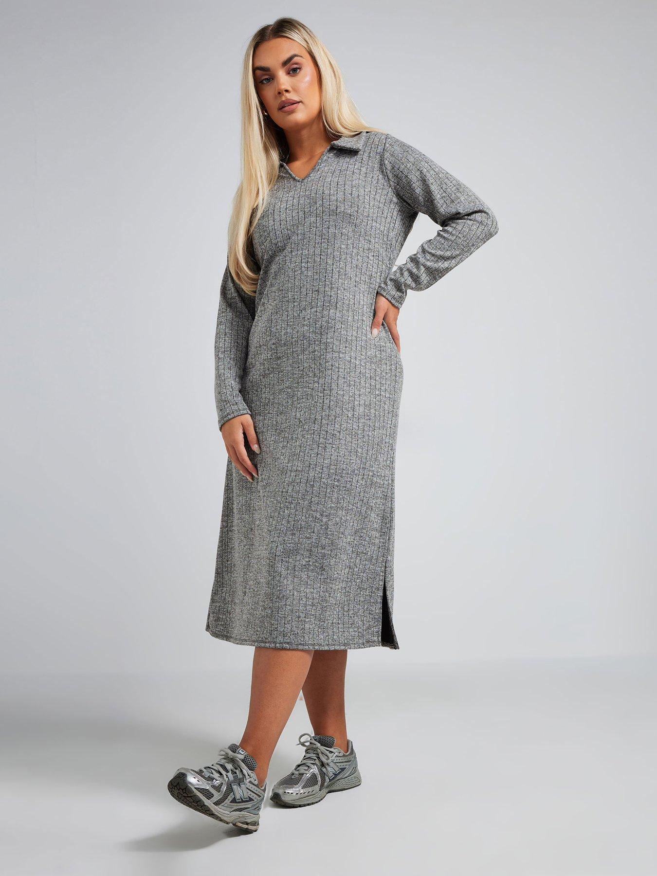 yours-curve-ruby-collar-dress-greyback