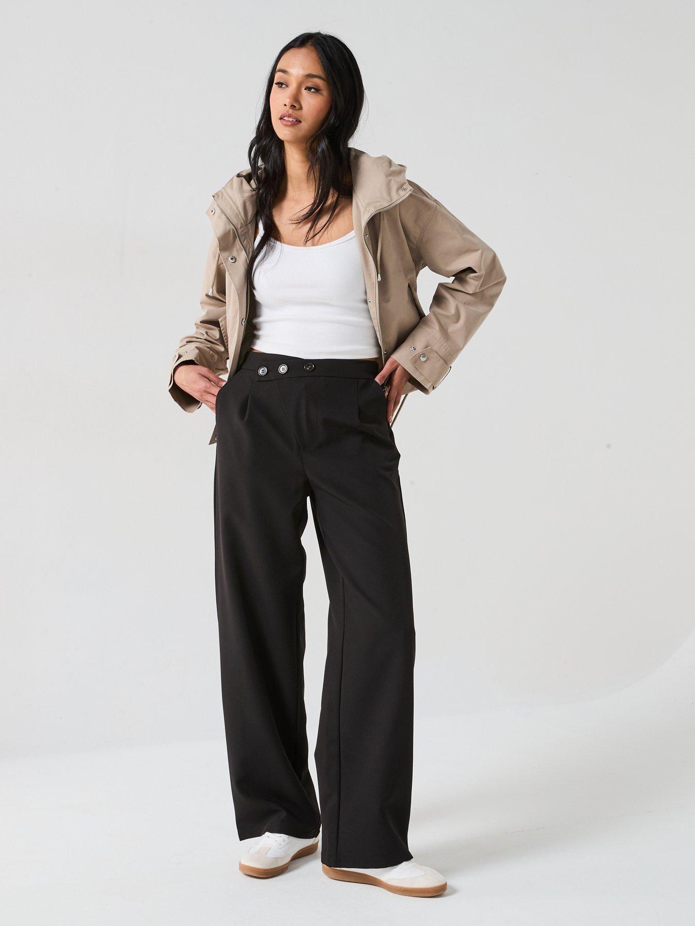 jdy-tailored-asymmetric-button-trouser-blackback