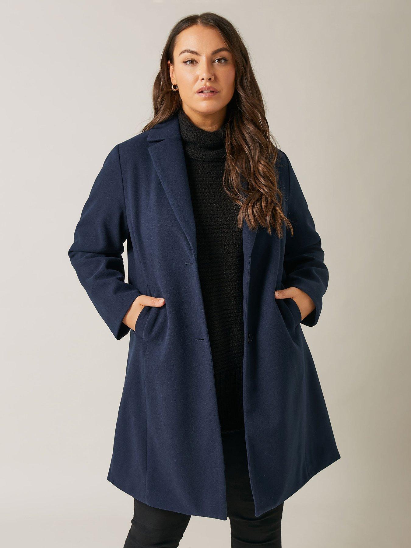 Image of Evans City Coat - Blue